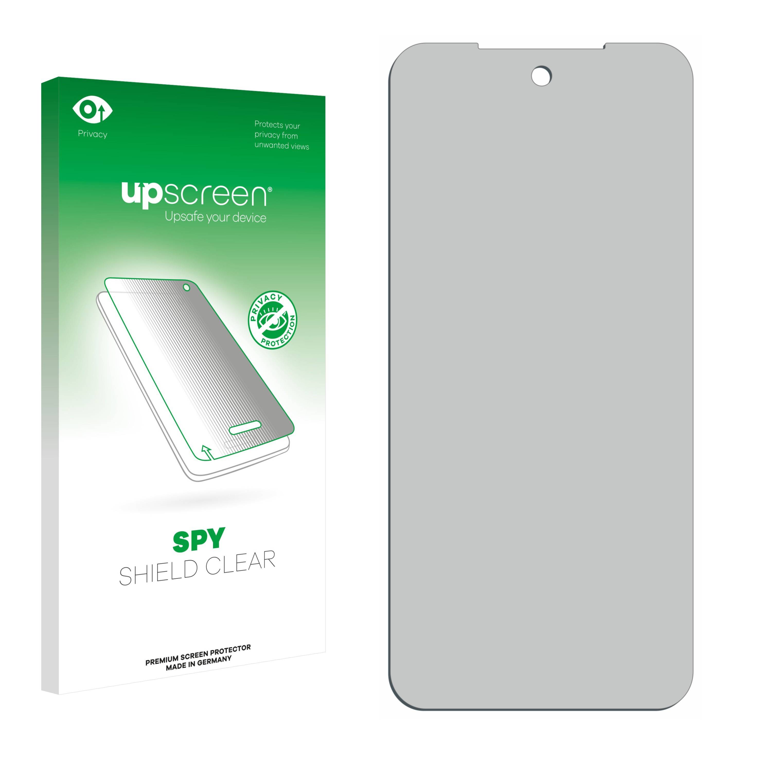 upscreen Blickschutzfolie für Umidigi Bison 2 Pro Anti-Spy Privacy Blaulichtschutz Sichtschutzfolie