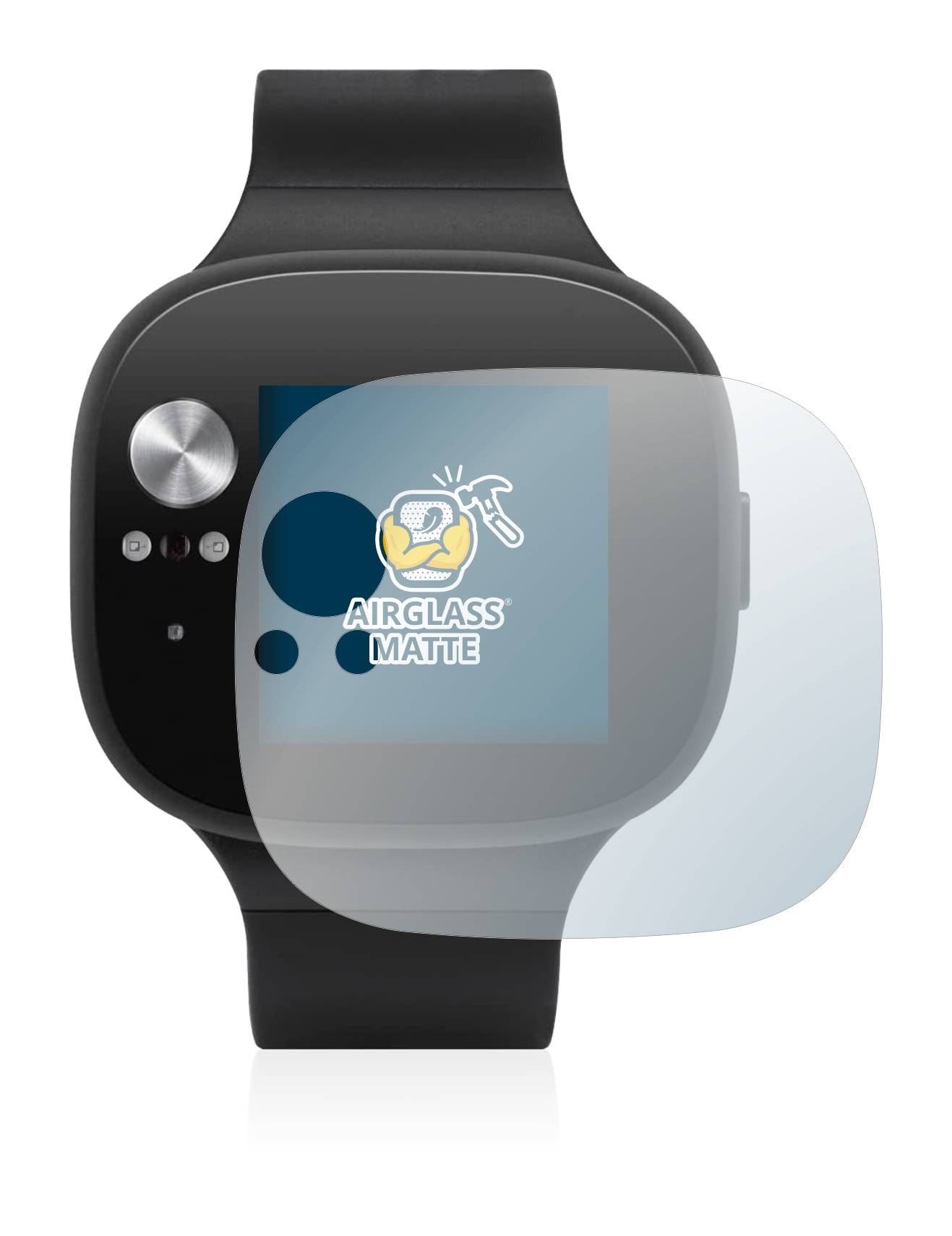 BROTECT AirGlass Matte Schutzglas Folie für Asus Vivowatch