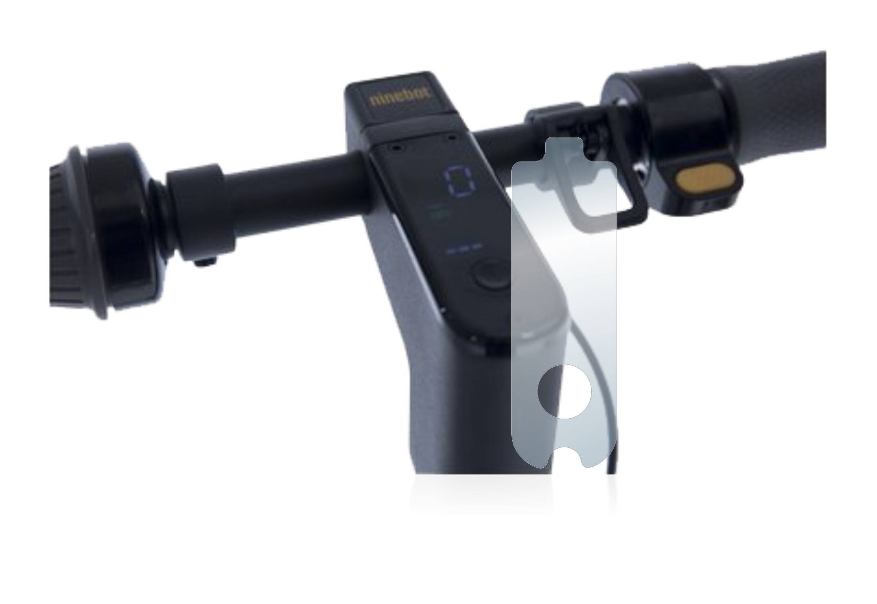 upscreen Hybrid Glass Matte Premium Schutzglas Folie für Segway Ninebot KickScooter MAX