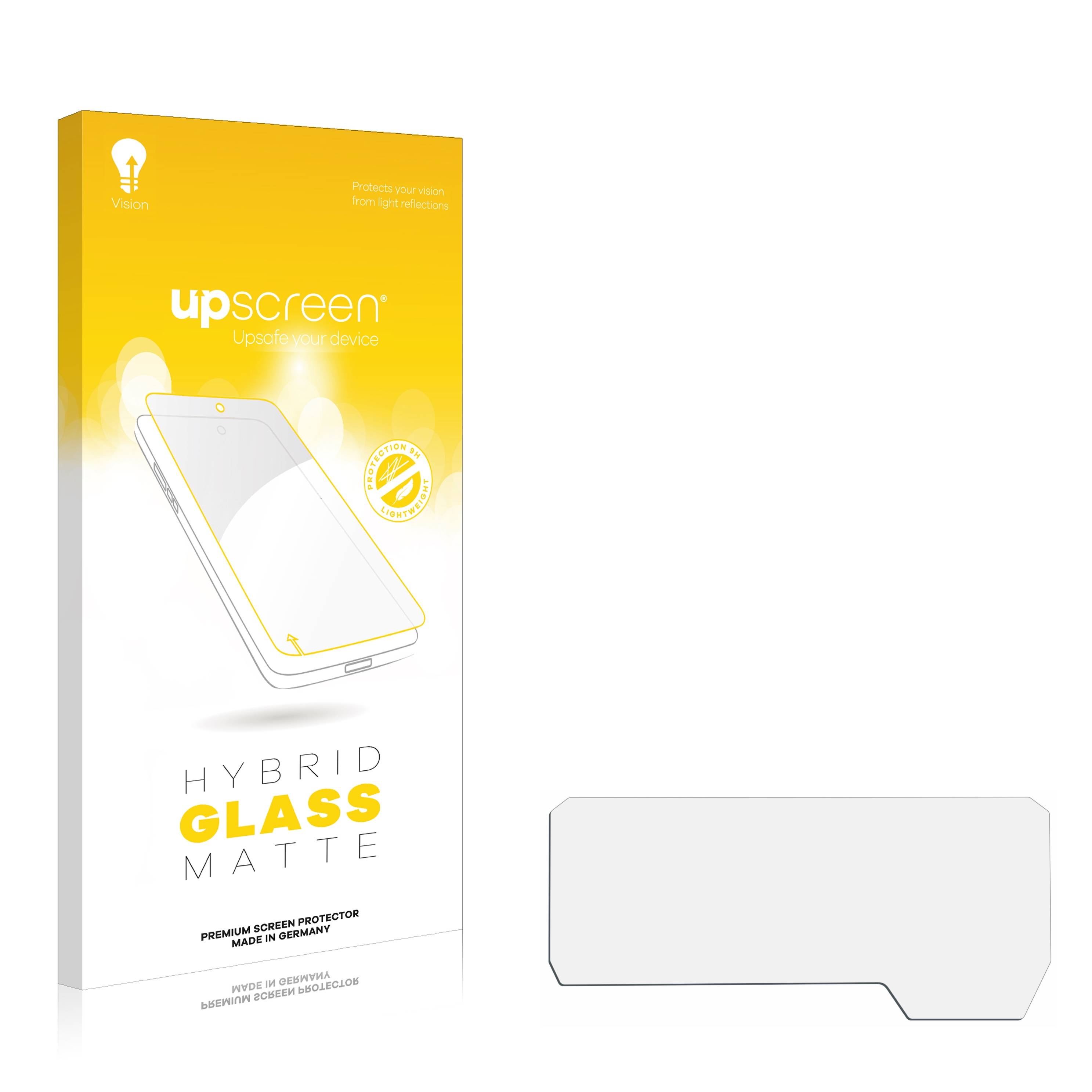 upscreen Hybrid Glass Matte Premium Schutzglas Folie für Honda CBR650R