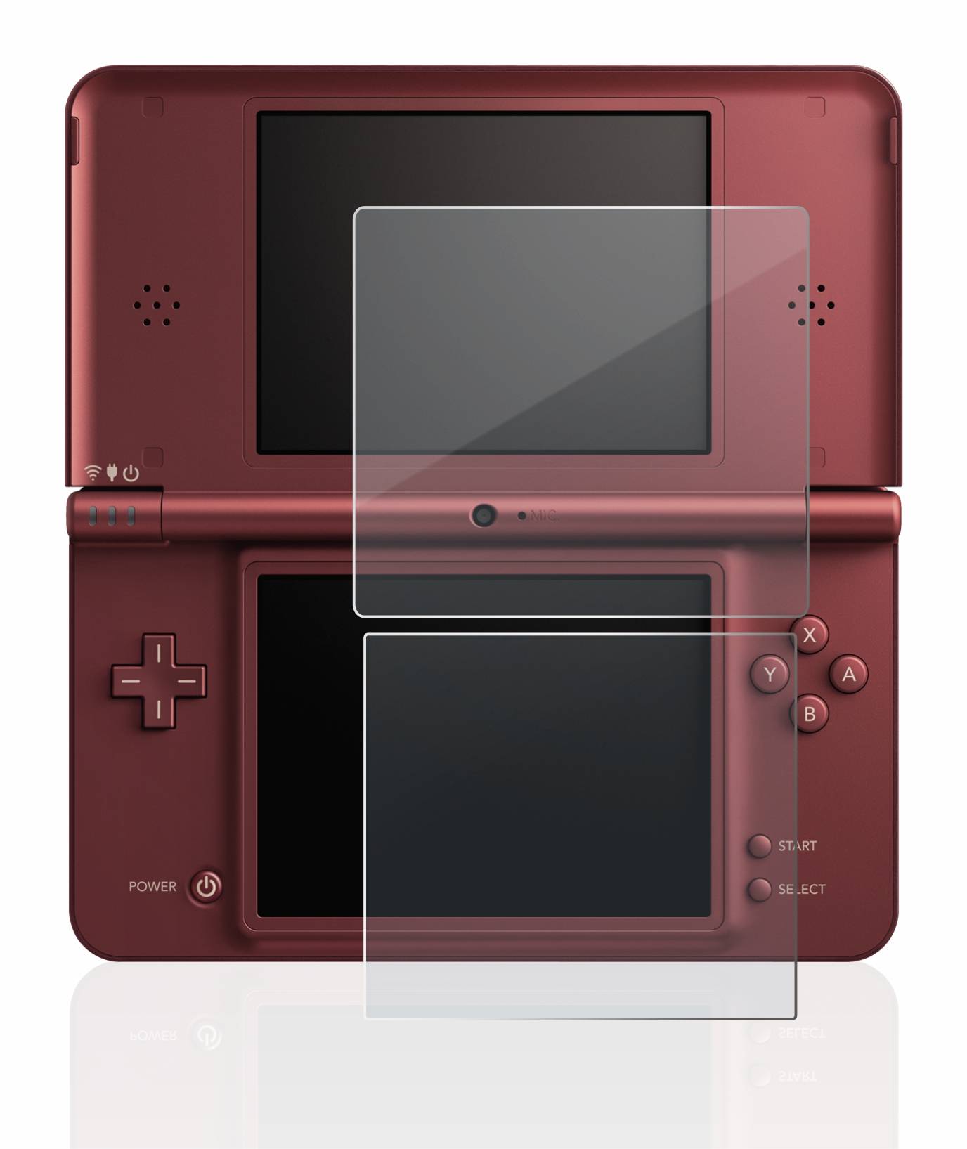 upscreen Flexible Schutz Glas Folie für Nintendo DSi XL Schutzglas 9H Hybridglas Matt Entspiegelt