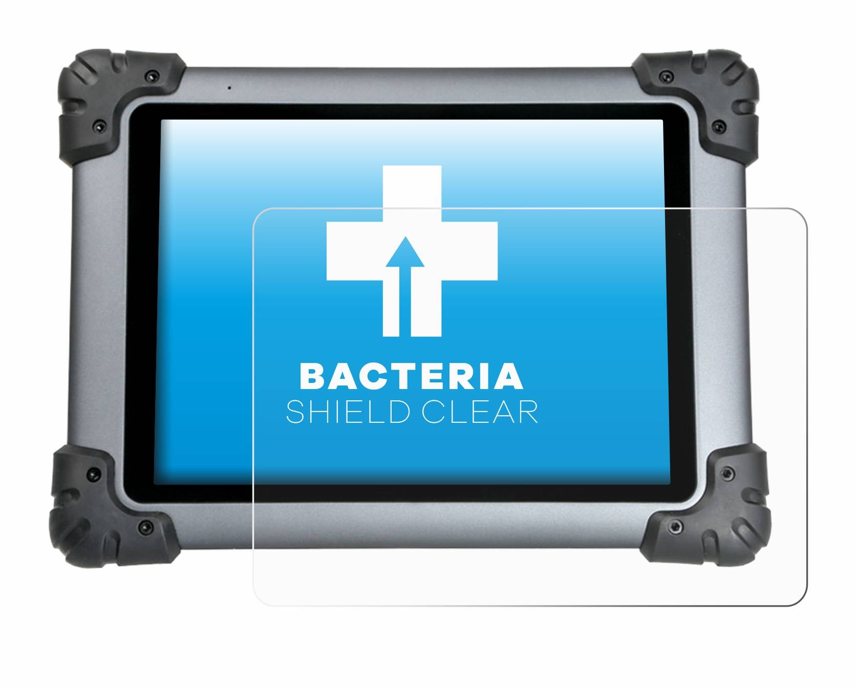 upscreen Bacteria Shield Clear Premium Antibakterielle Displayschutzfolie für Autel MaxiSys