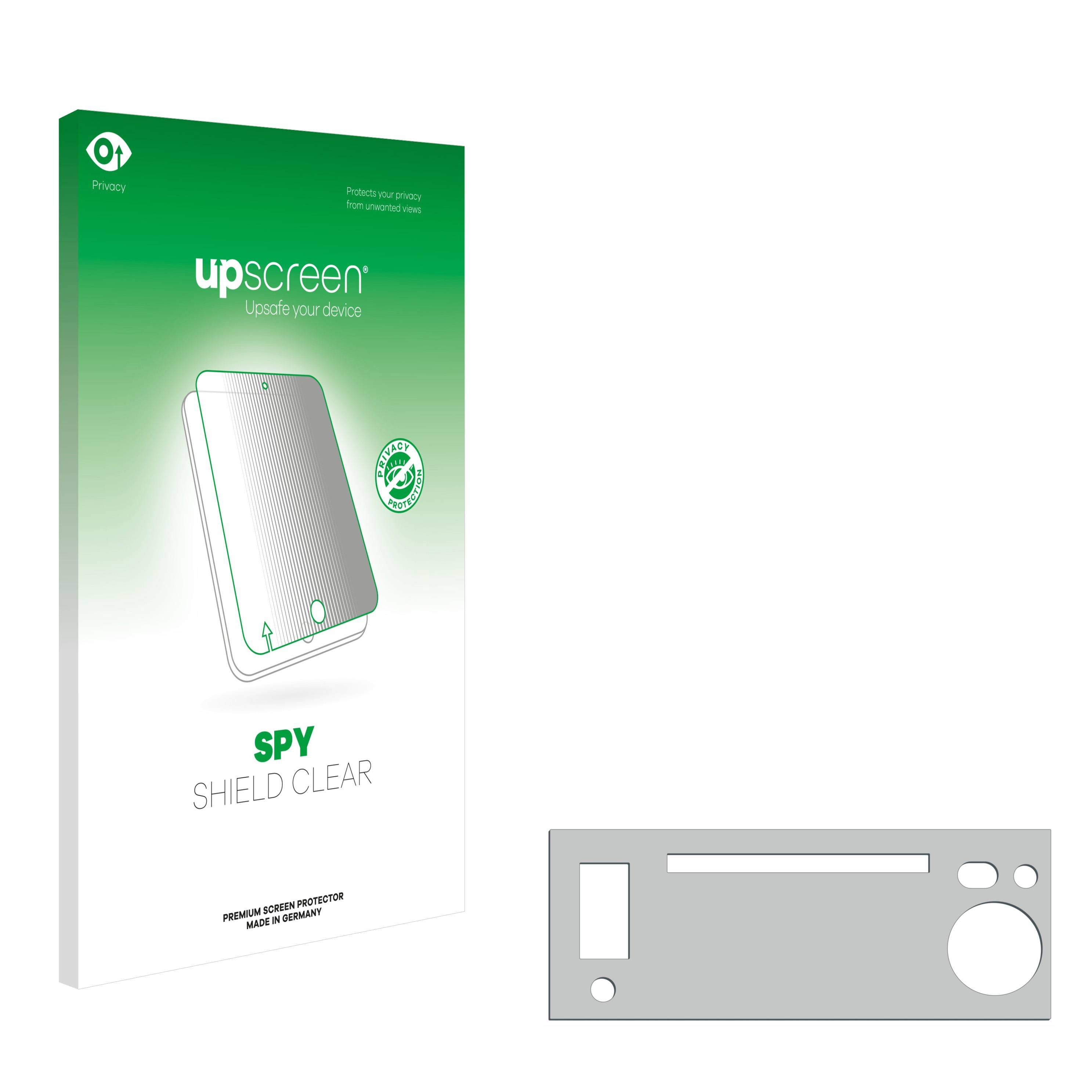 upscreen Spy Shield Clear Premium Blickschutzfolie für Pioneer
