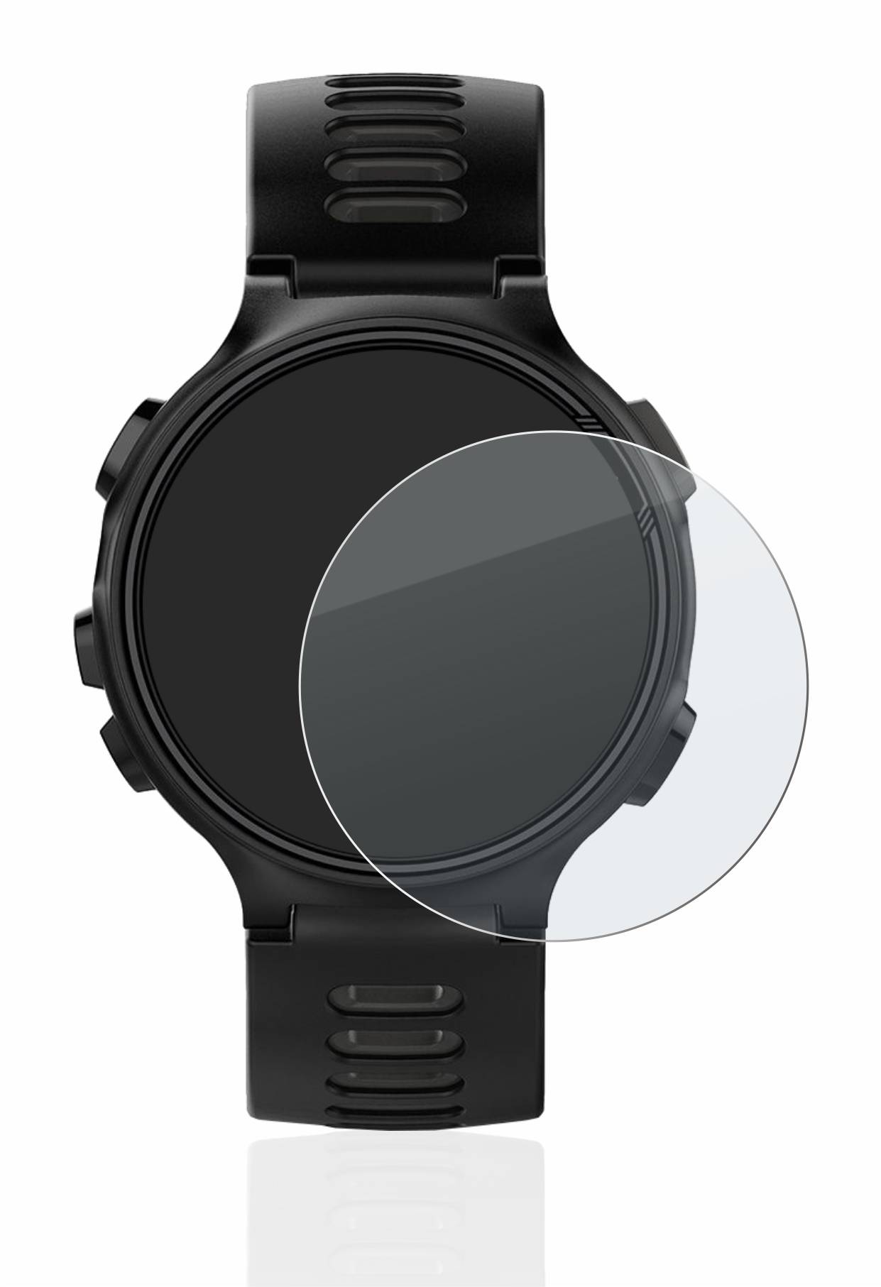 upscreen Flexible Schutz Glas Folie für Garmin Forerunner 735XT Schutzglas 9H Hybridglas Matt Entspiegelt