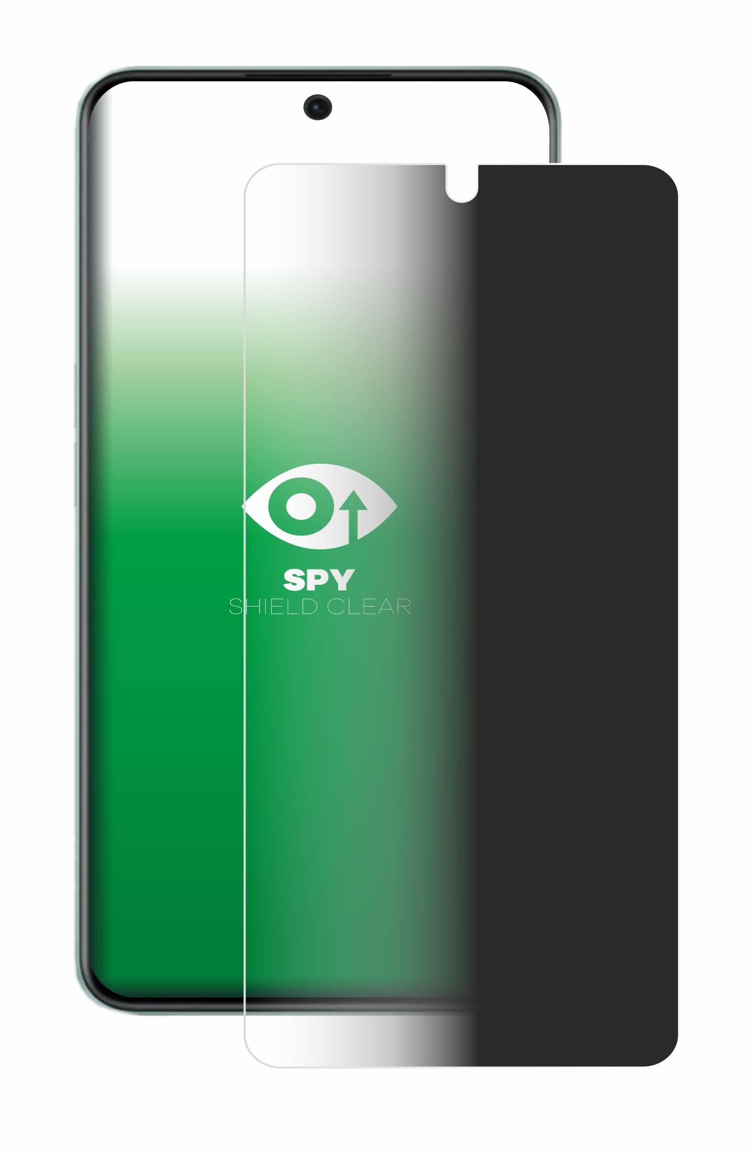 upscreen Blickschutzfolie für Oneplus 10R Anti-Spy Privacy Blaulichtschutz Sichtschutzfolie