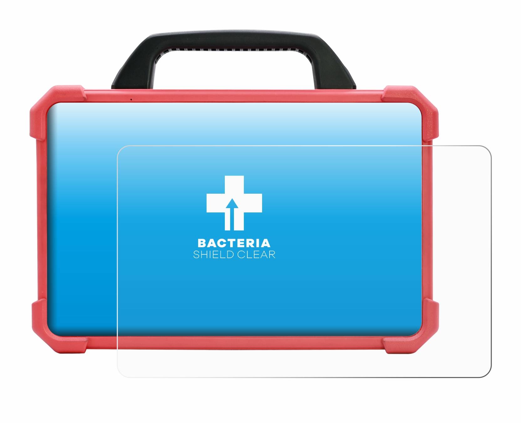 upscreen Bacteria Shield Clear Premium Antibakterielle Displayschutzfolie für Launch X-431