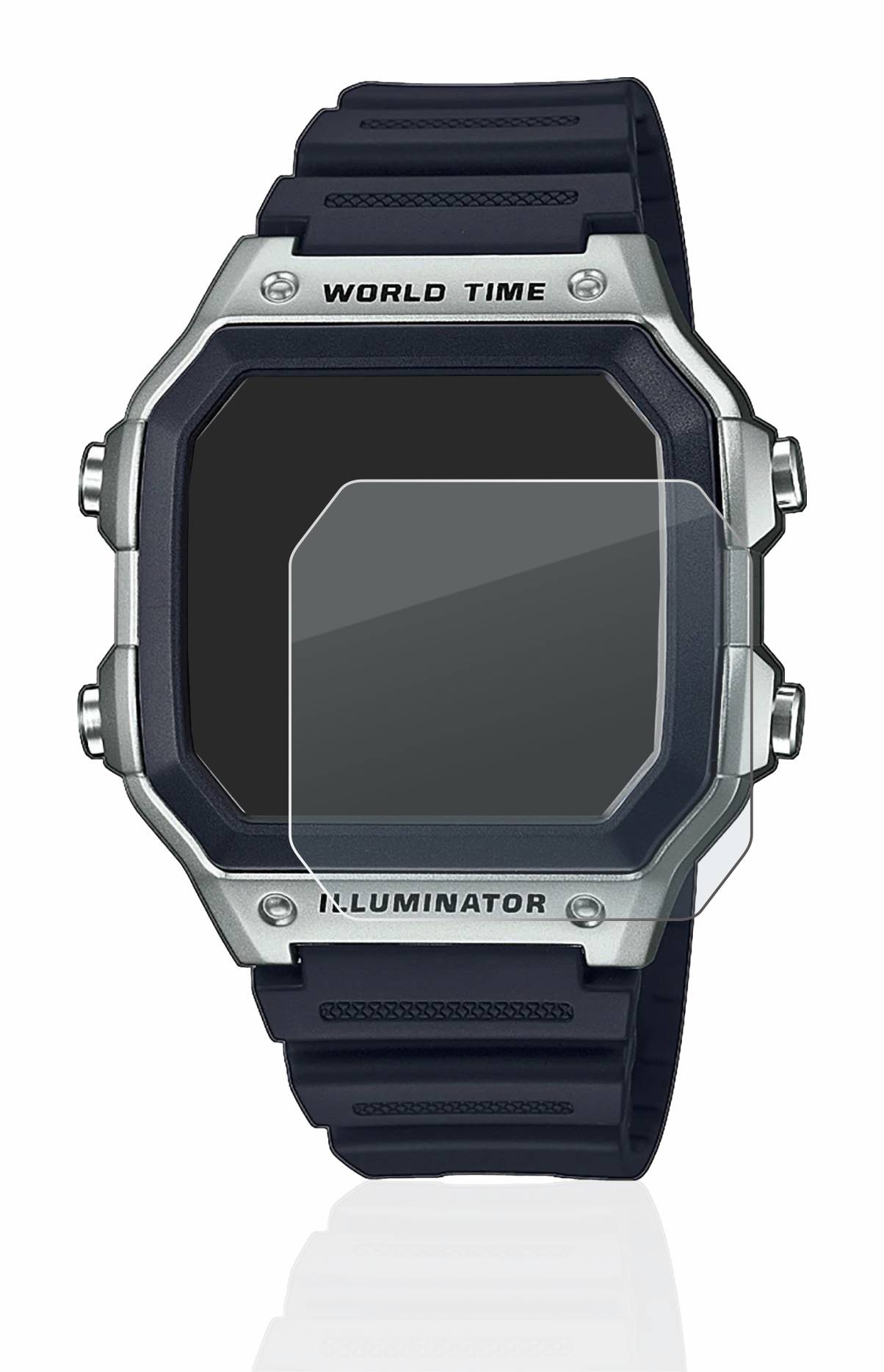 upscreen Hybrid Glass Matte Premium Schutzglas Folie für Casio