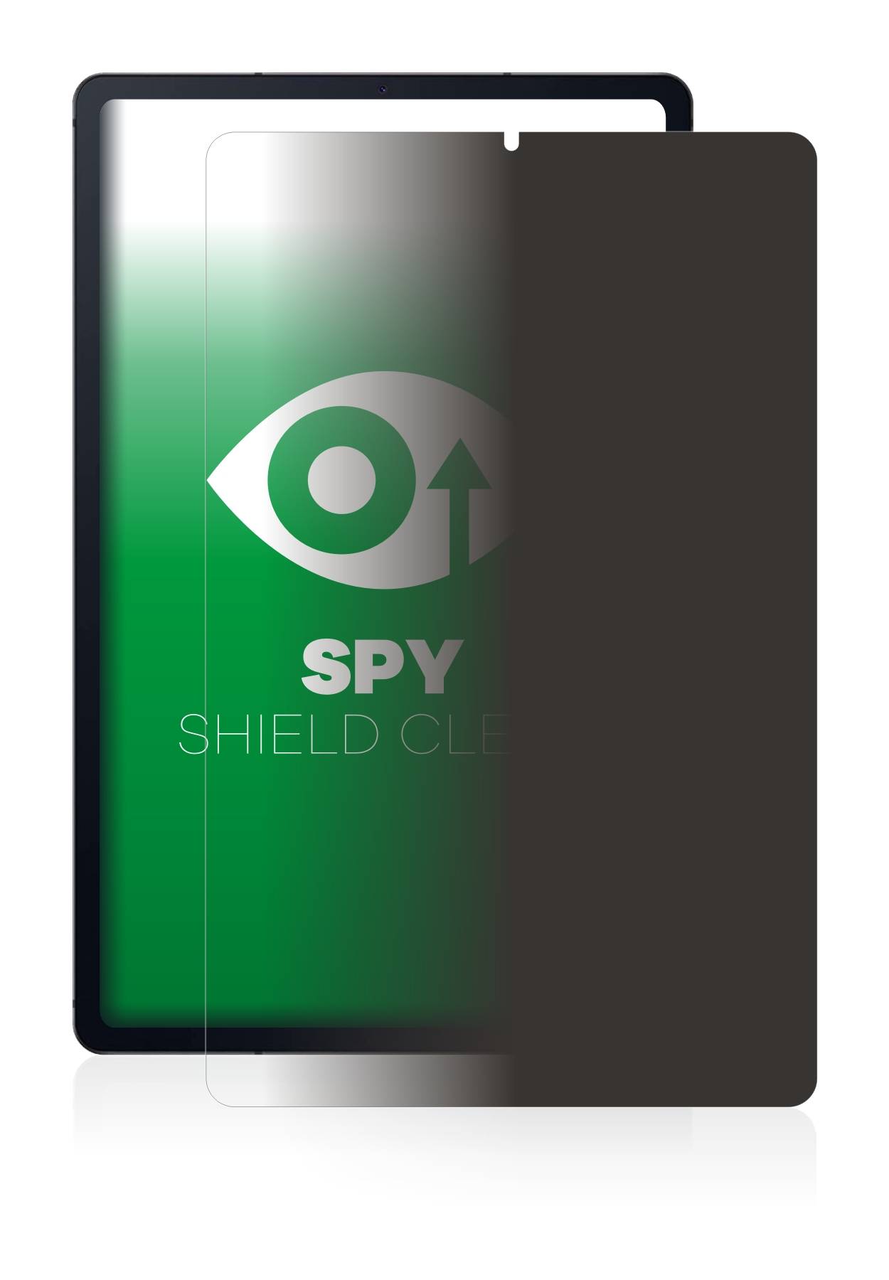 upscreen Spy Shield Clear Premium Blickschutzfolie für Samsung Galaxy Tab S6 Lite LTE 2022