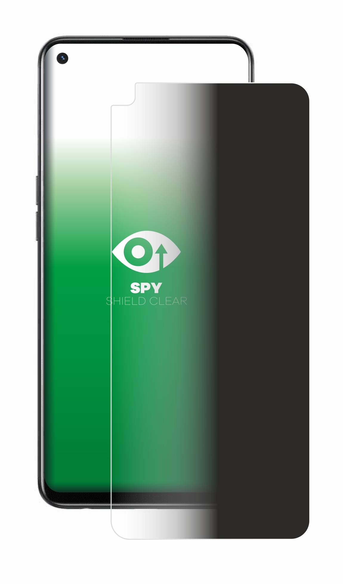 upscreen Blickschutzfolie für Oppo Reno 5 Lite Anti-Spy Privacy Blaulichtschutz Sichtschutzfolie