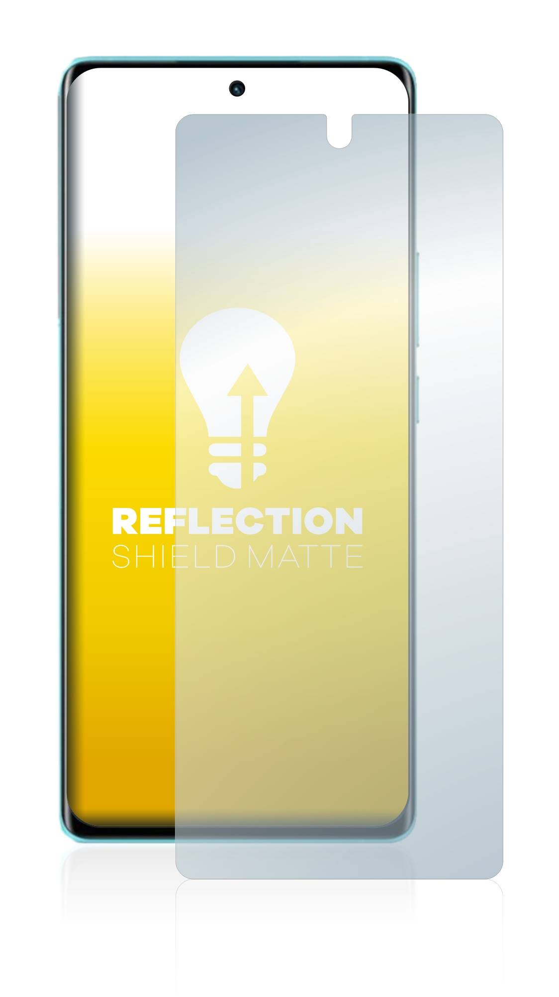 upscreen Schutzfolie für Vivo X80 Folie Matt Entspiegelt Anti-Reflex