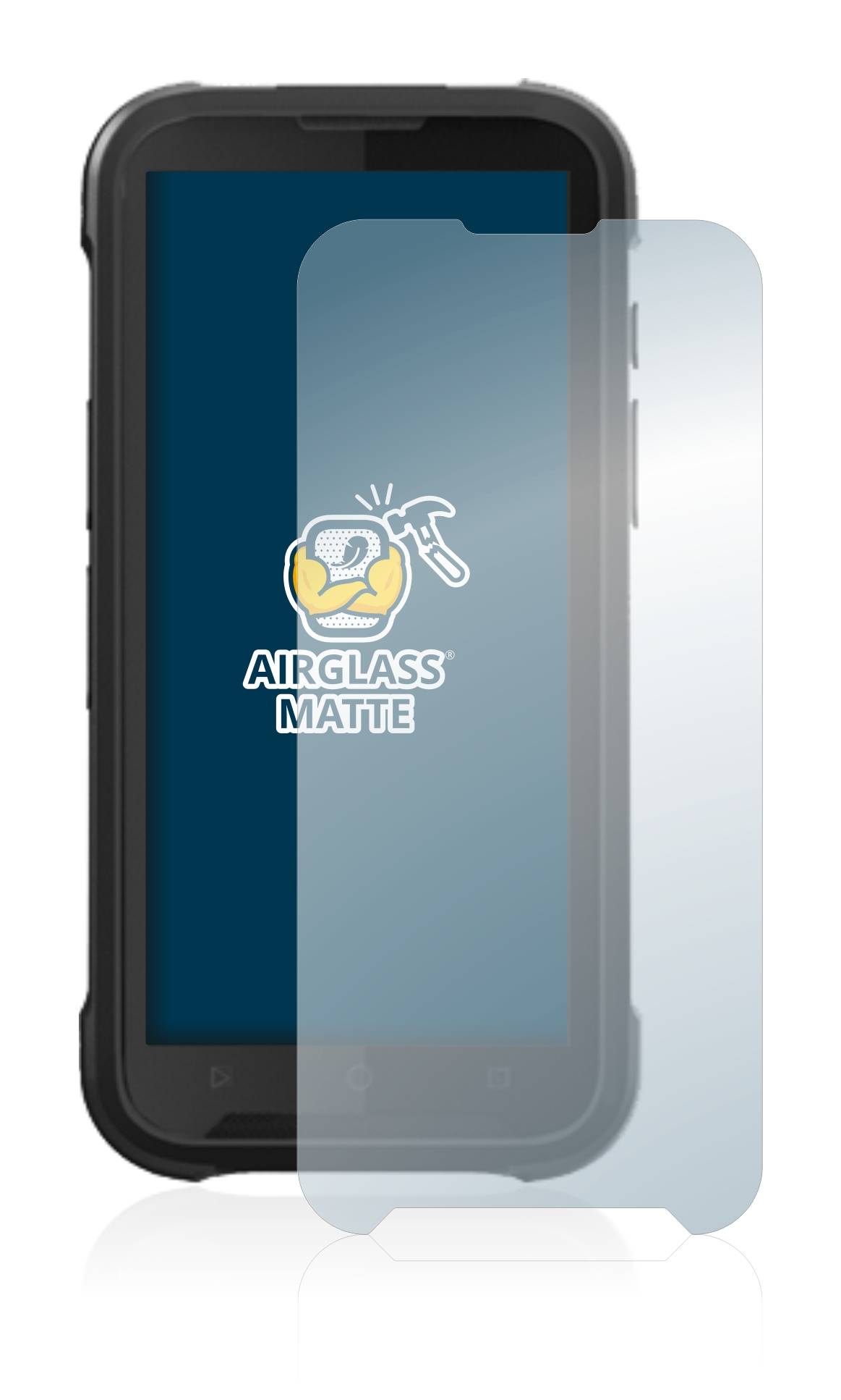 BROTECT AirGlass Matte Schutzglas Folie für Bluebird