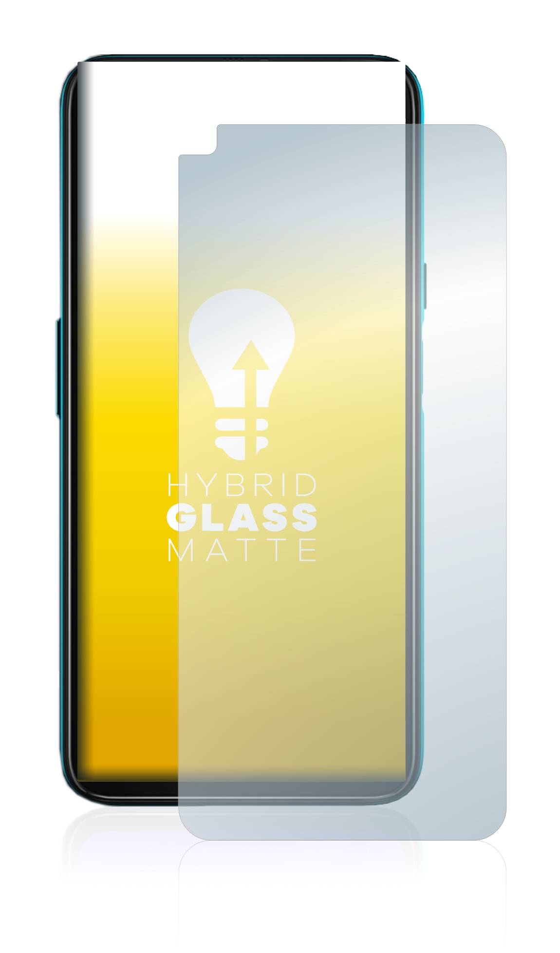 upscreen Flexible Panzerglasfolie für Cubot X30 Schutzglas 9H Hybridglas Matt Entspiegelt