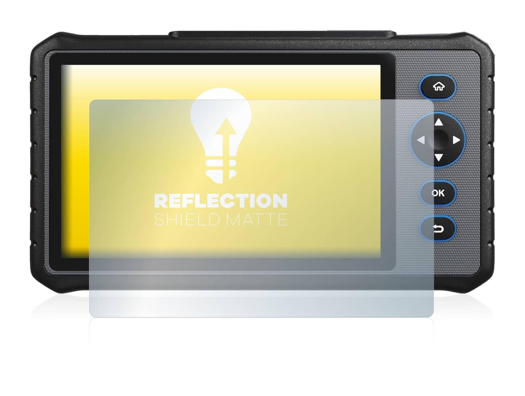 upscreen Reflection Shield Matte Premium Displayschutzfolie für Topdon