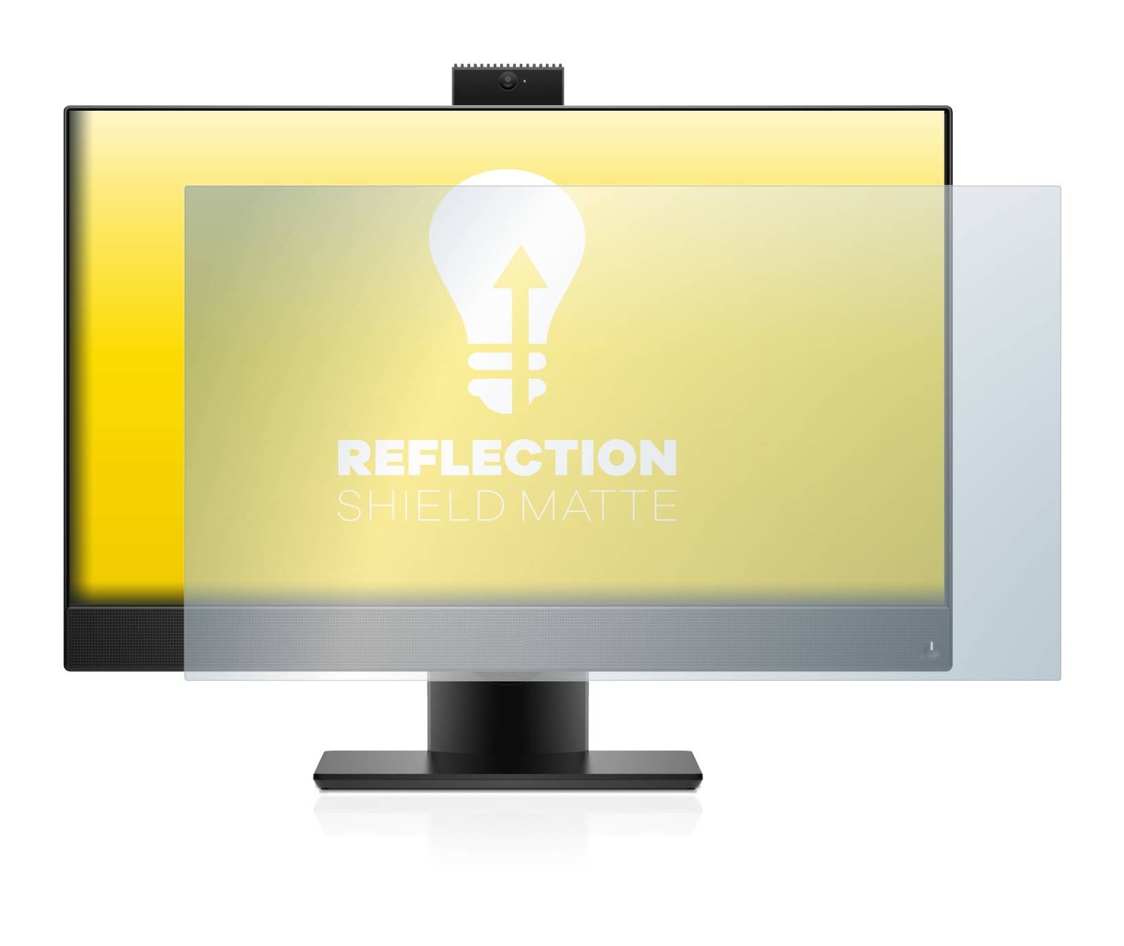 upscreen Reflection Shield Matte Premium Displayschutzfolie für Dell OptiPlex 7400
