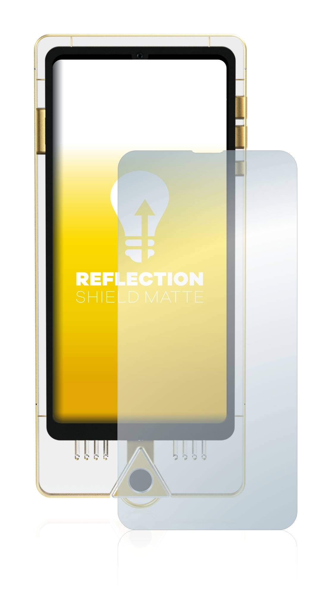 upscreen Schutzfolie für IMPulse K1 Folie Matt Entspiegelt Anti-Reflex