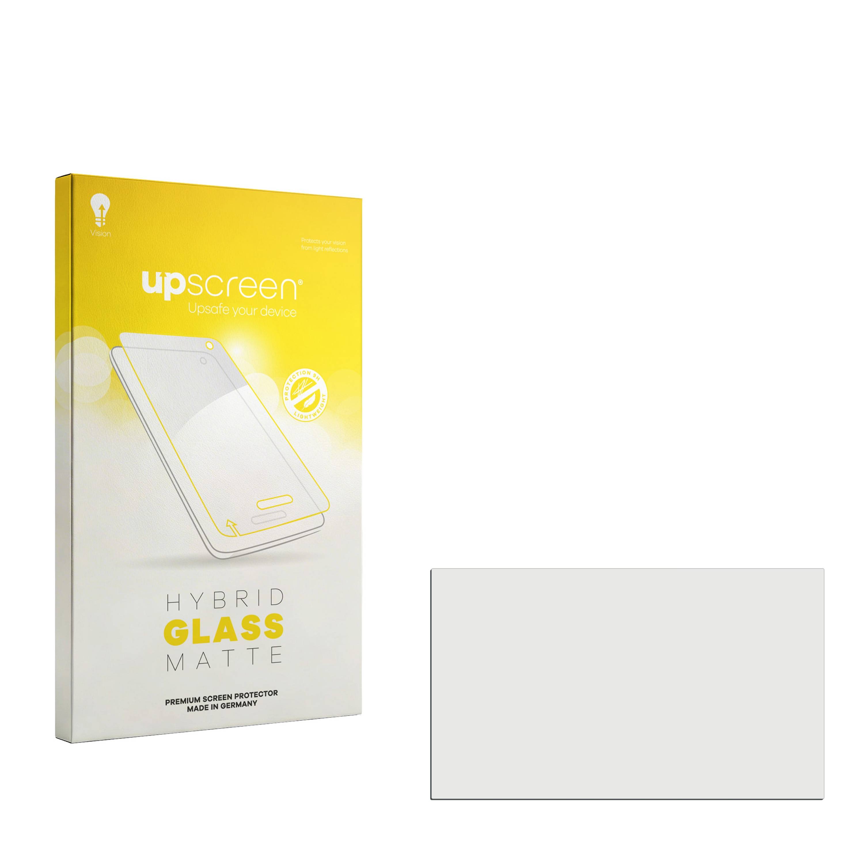 upscreen Flexible Schutz Glas Folie für Sony Playstation PS Vita Schutzglas 9H Hybridglas Matt Entspiegelt
