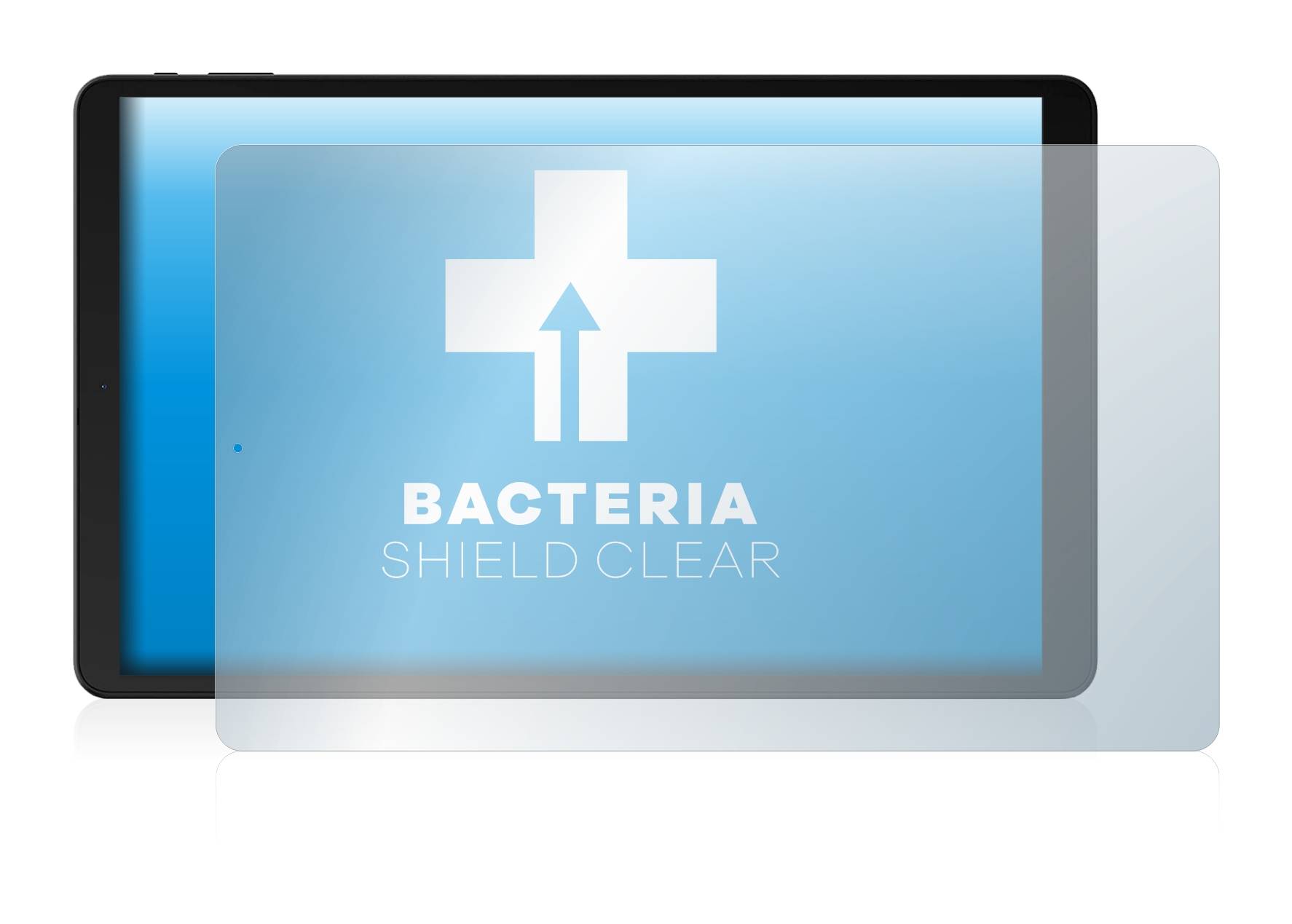 upscreen Bacteria Shield Clear Premium Antibakterielle Displayschutzfolie für Odys Space One