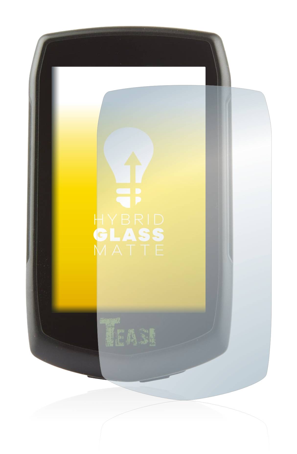 upscreen Flexible Schutz Glas Folie für A-Rival Teasi One4 / One Classi Schutzglas 9H Hybridglas Matt Entspiegelt