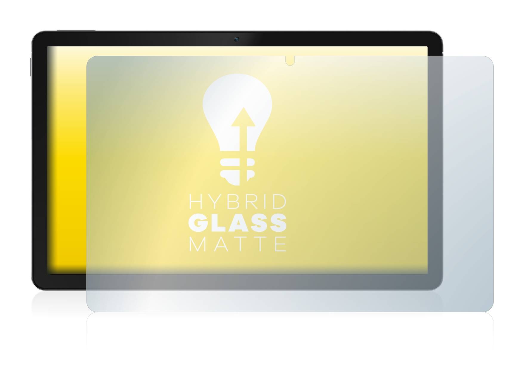 upscreen Hybrid Glass Matte Premium Schutzglas Folie für realme