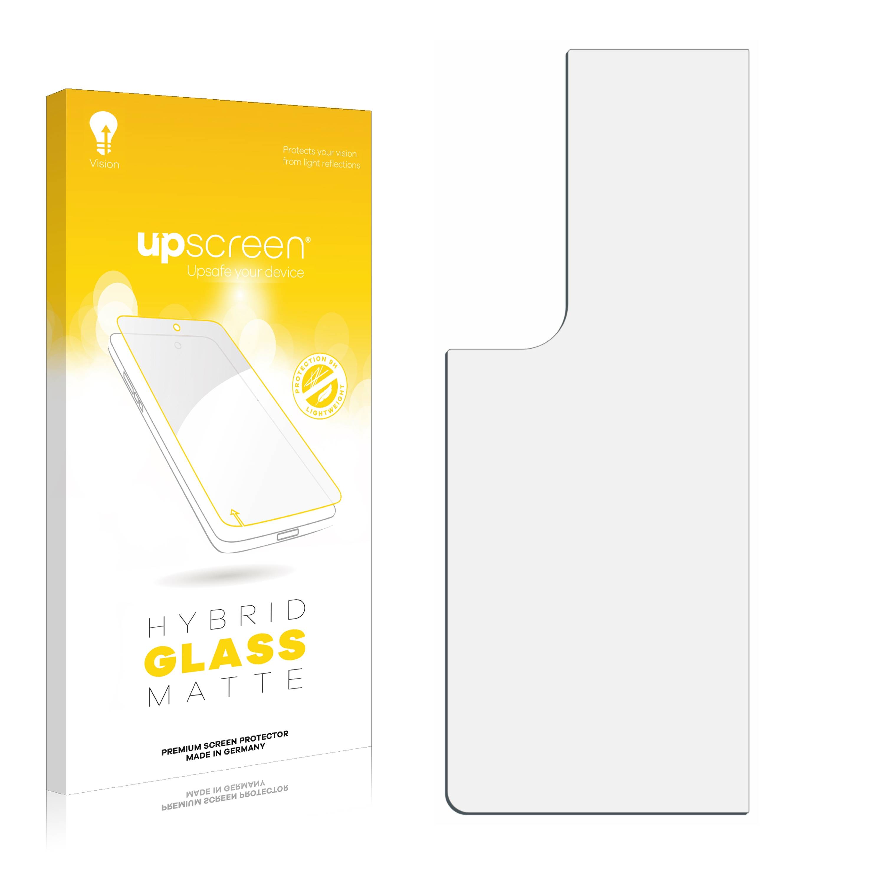 upscreen Flexible Panzerglasfolie für Samsung Galaxy Z Fold 4 (Rückseite) Schutzglas 9H Hybridglas Matt Entspiegelt