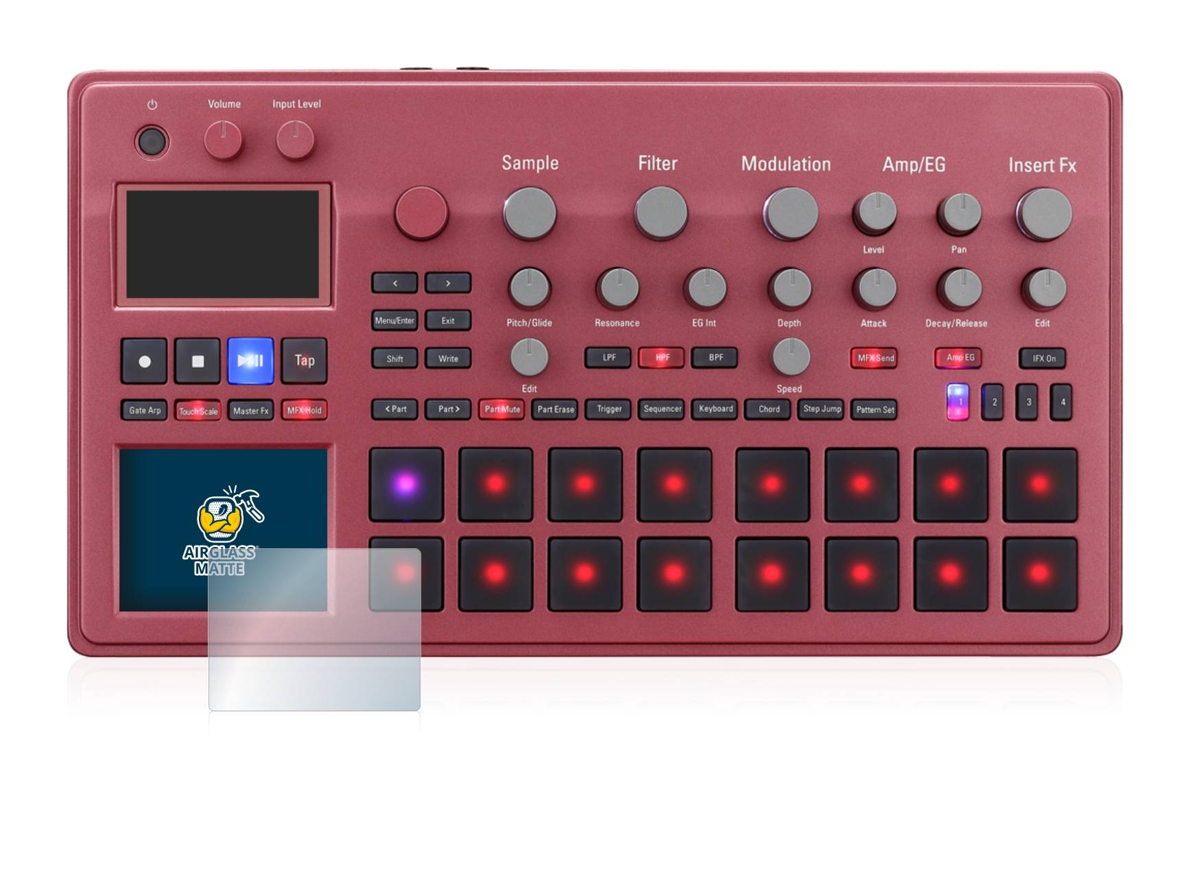 BROTECT AirGlass Matte Schutzglas Folie für Korg electribe