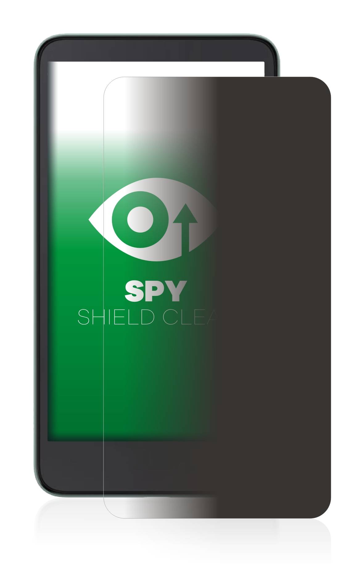 upscreen Spy Shield Clear Premium Blickschutzfolie für Xiaomi Moaan InkPalm
