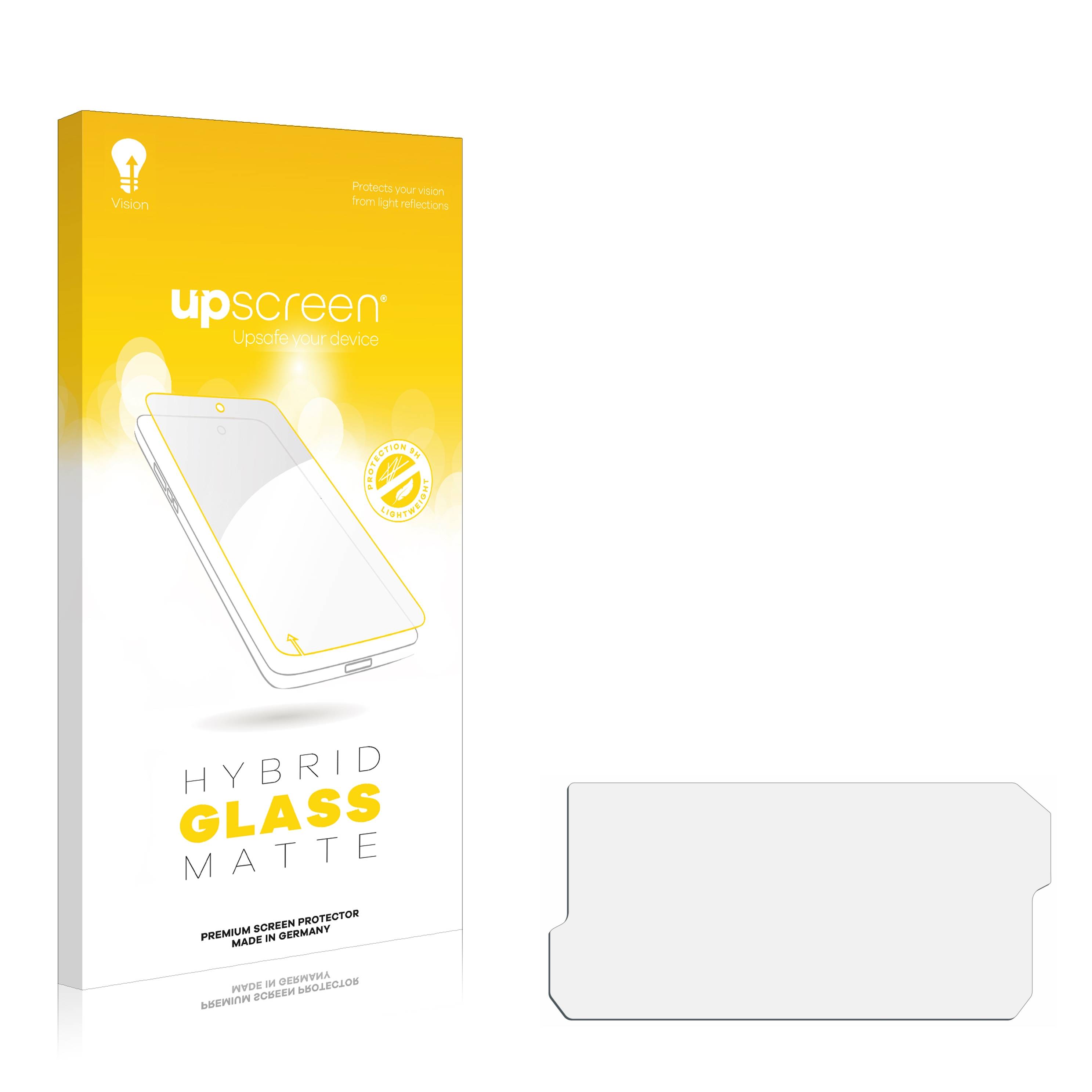 upscreen Hybrid Glass Matte Premium Schutzglas Folie für KTM 125 Duke