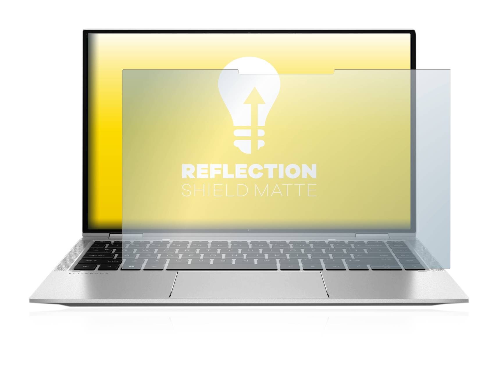 upscreen Schutzfolie für HP Elitebook x360 1040 G8 Folie Matt Entspiegelt Anti-Reflex