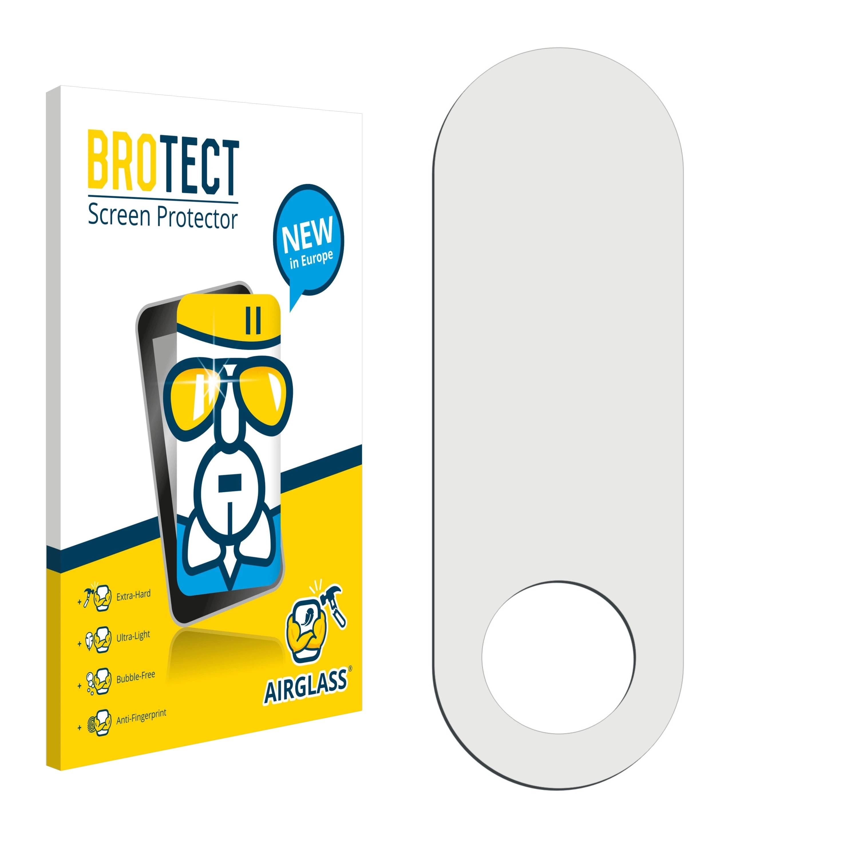 BROTECT AirGlass Flexible Schutz Glas Folie für Samsung Galaxy Tab S8 Plus 5G (NUR Kameraschutz) Klar Transparent