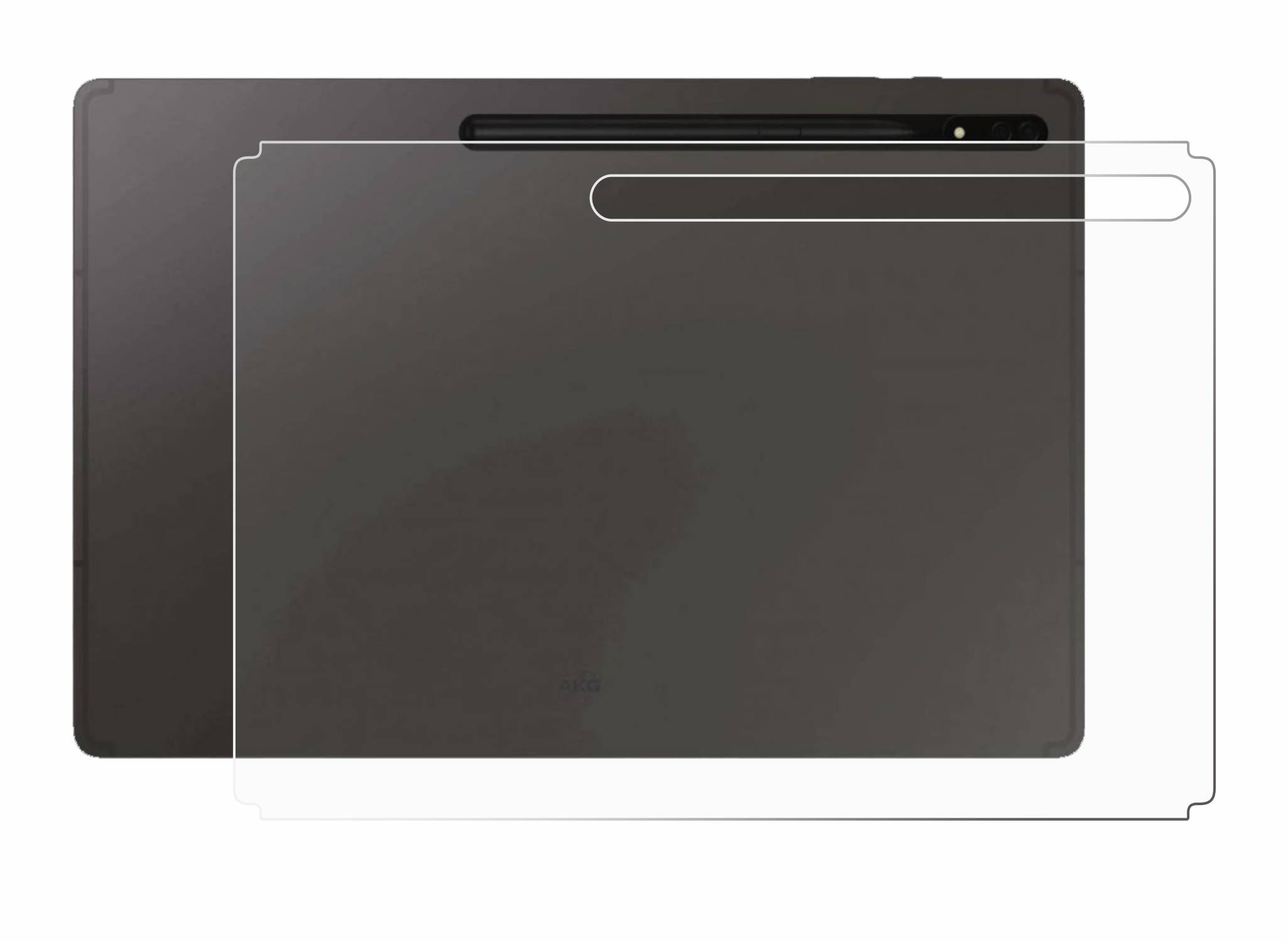 upscreen Scratch Shield Clear Premium Displayschutzfolie für Samsung Galaxy Tab S8 Ultra 5G