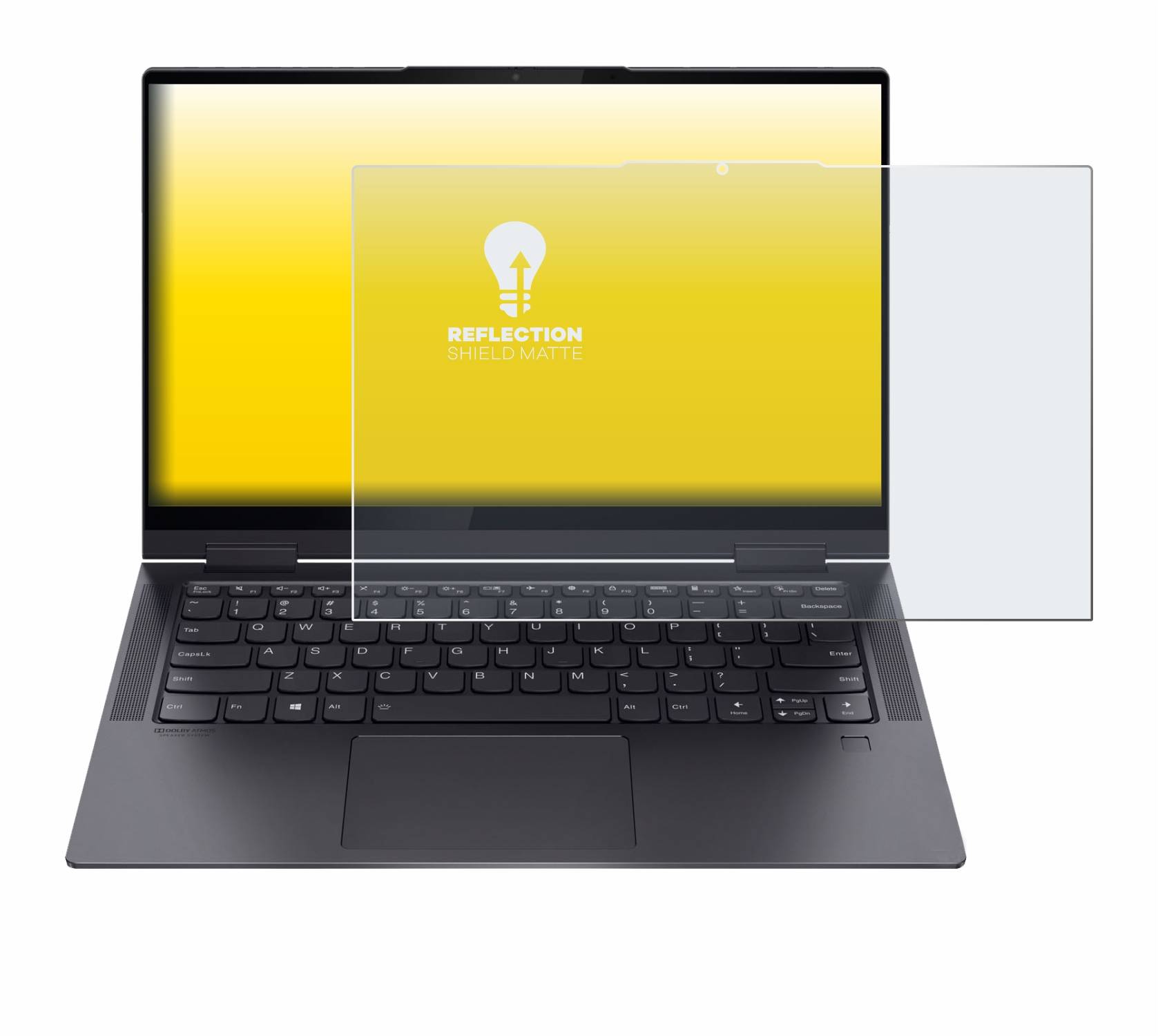 upscreen Reflection Shield Matte Premium Displayschutzfolie für Lenovo Yoga 7i