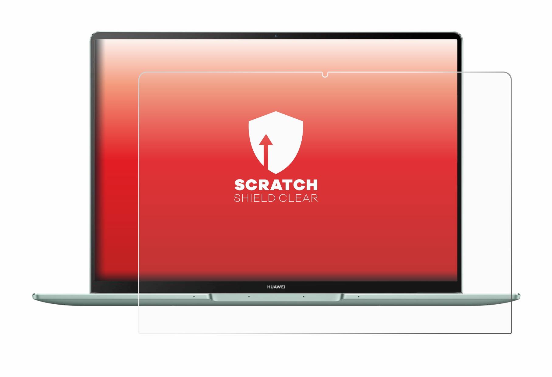 upscreen Scratch Shield Clear Premium Displayschutzfolie für Huawei MateBook