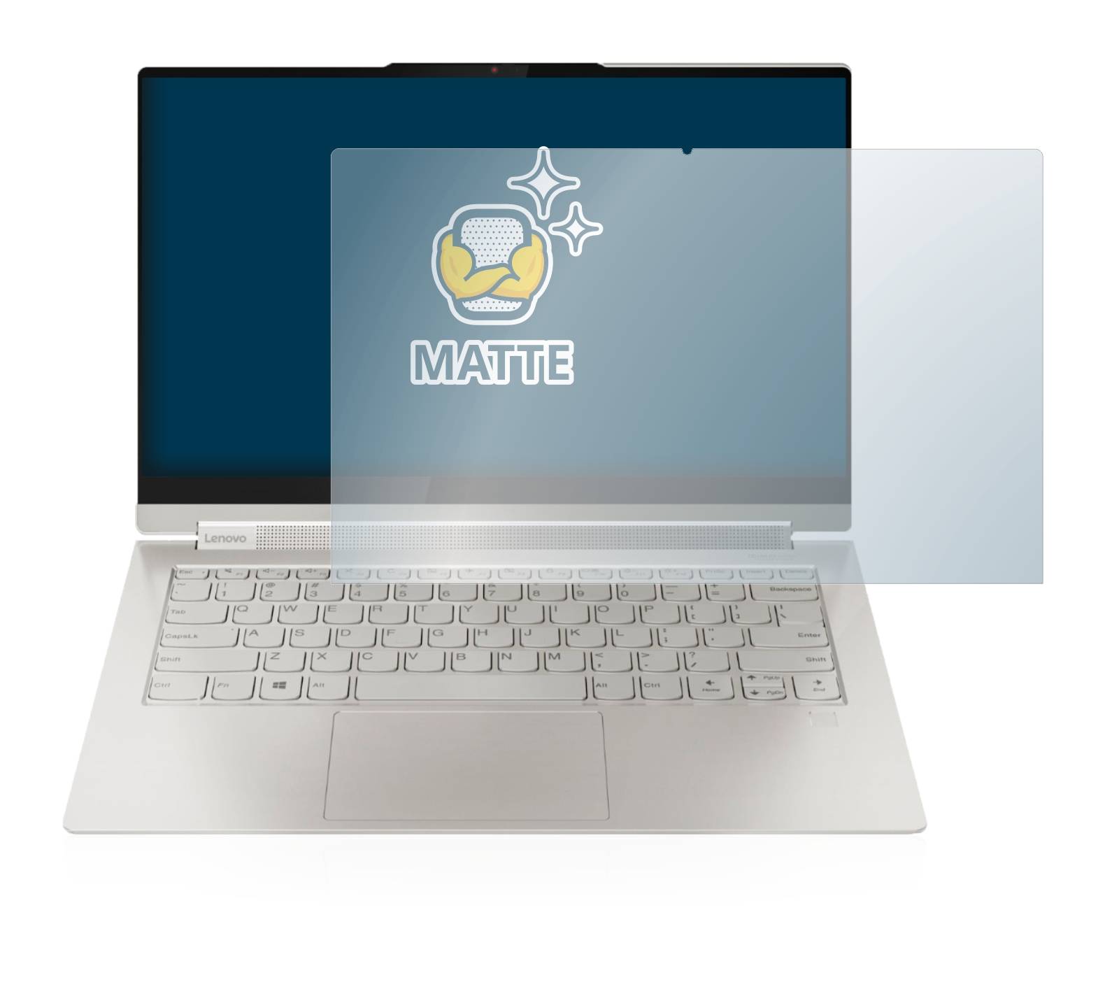 BROTECT Schutzfolie für Lenovo Yoga 9i (14" Intel) 16:9 Folie Matt Entspiegelt