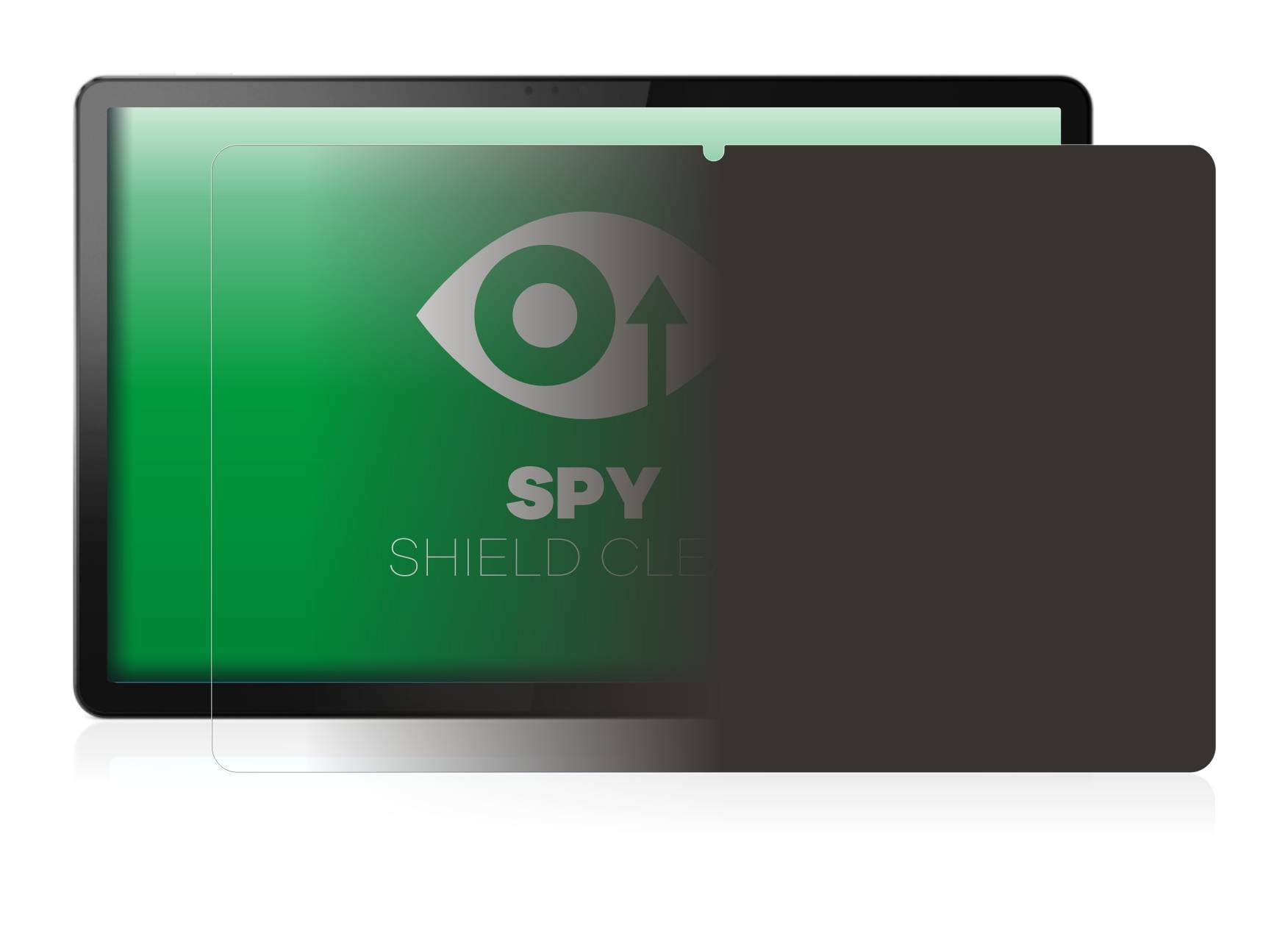 upscreen Spy Shield Clear Premium Blickschutzfolie für Lenovo Tab P11