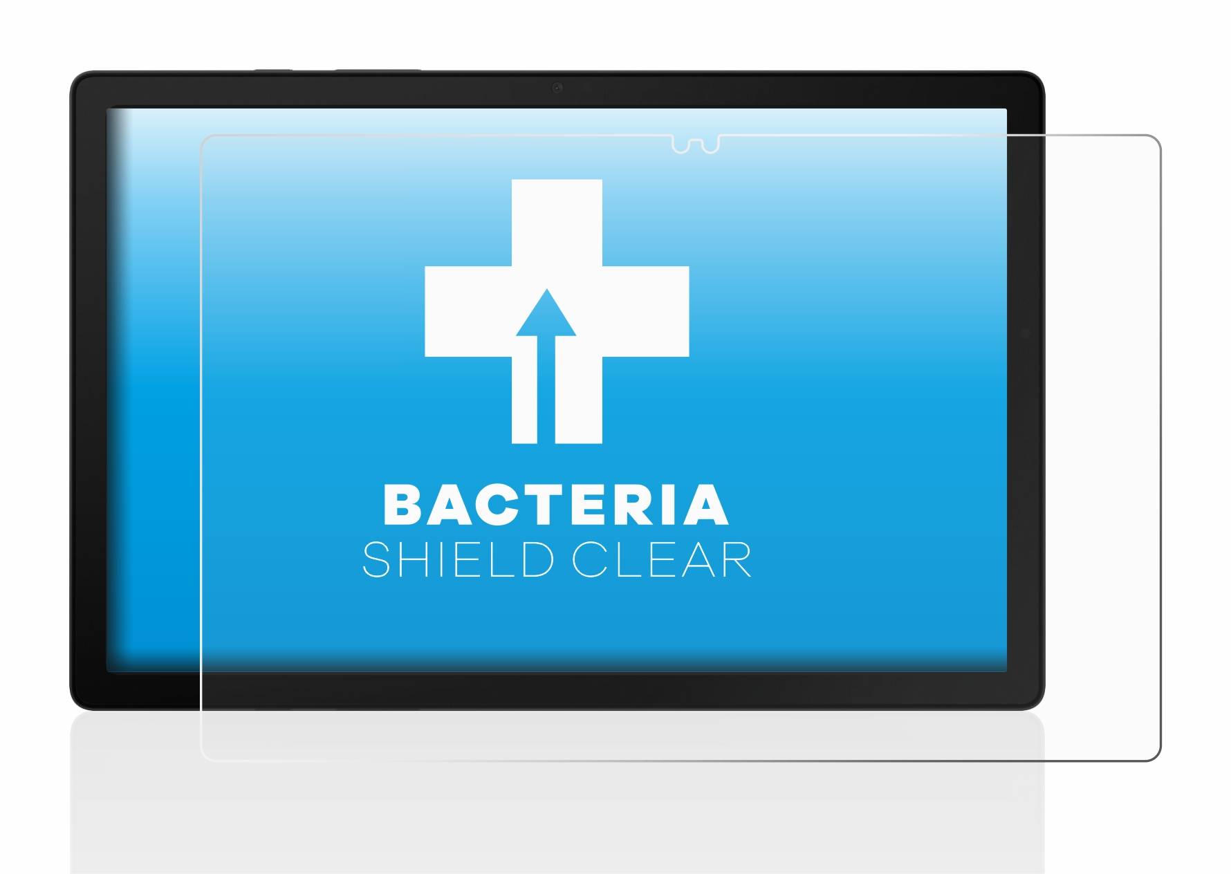 upscreen Bacteria Shield Clear Premium Antibakterielle Displayschutzfolie für Samsung Galaxy