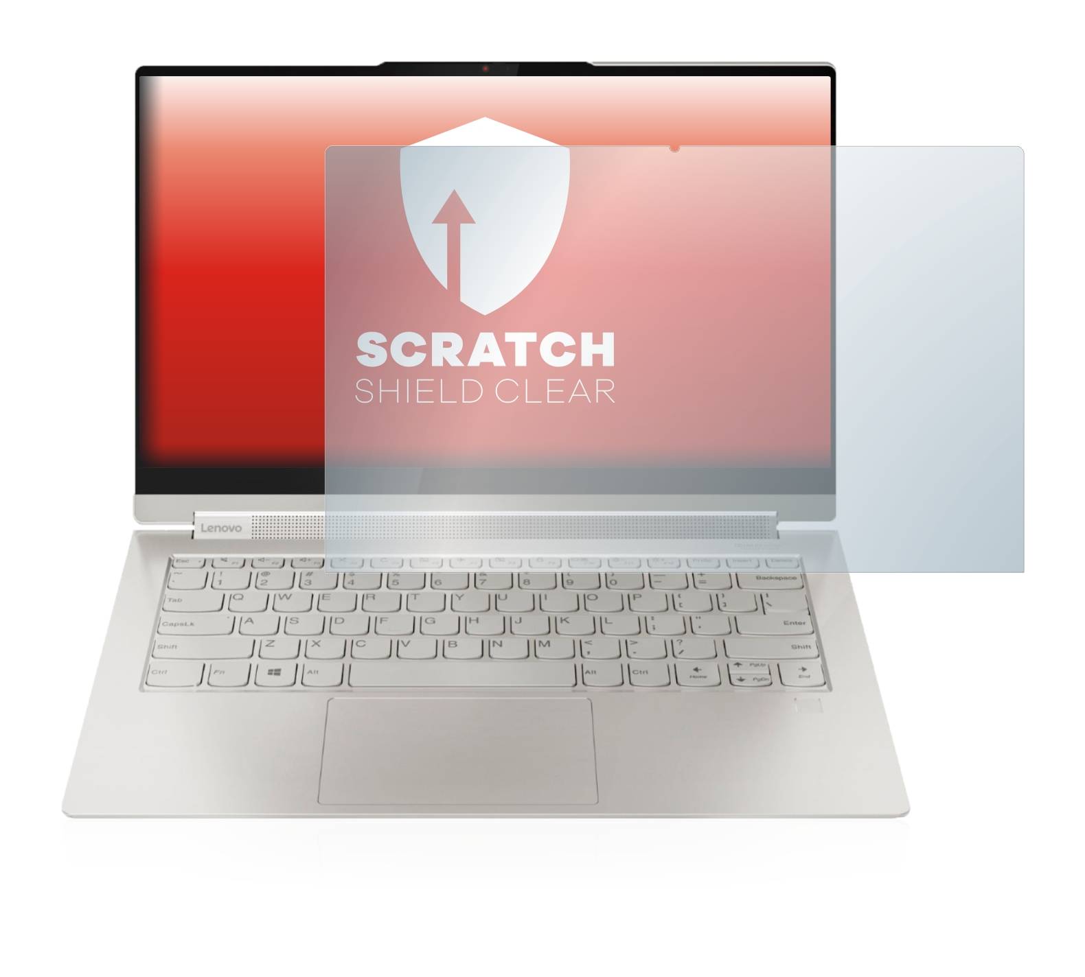 upscreen Scratch Shield Clear Premium Displayschutzfolie für Lenovo Yoga 9i