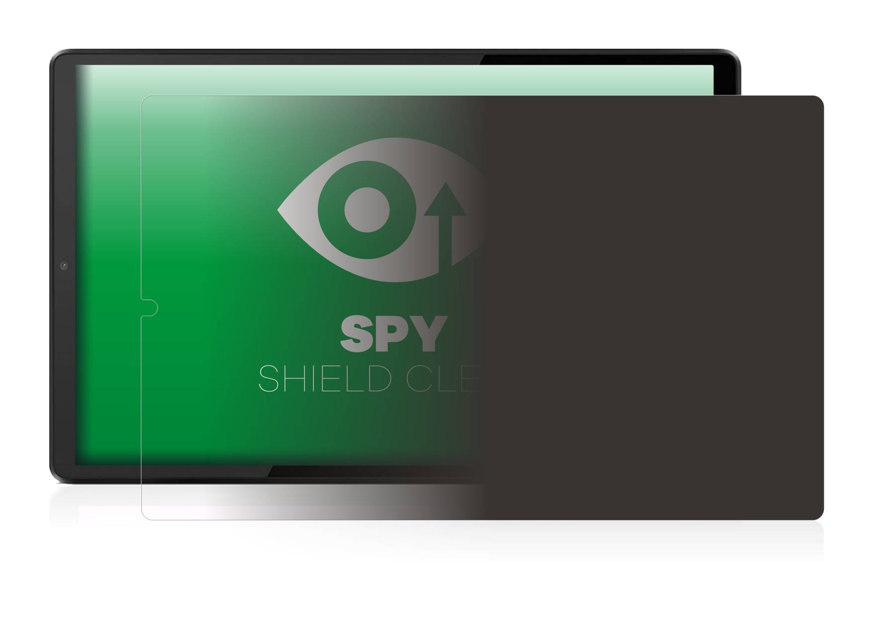 upscreen Spy Shield Clear Premium Blickschutzfolie für Lenovo Tab