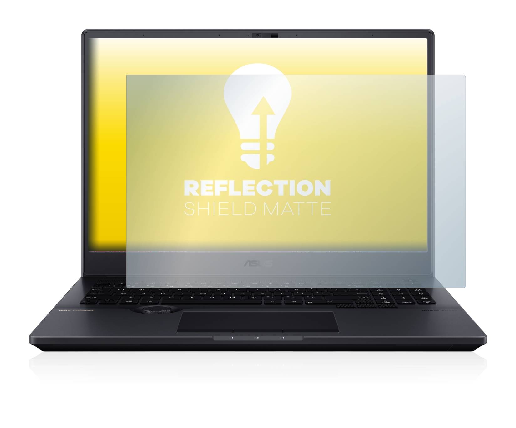 upscreen Reflection Shield Matte Premium Displayschutzfolie für Asus ProArt StudioBook Pro