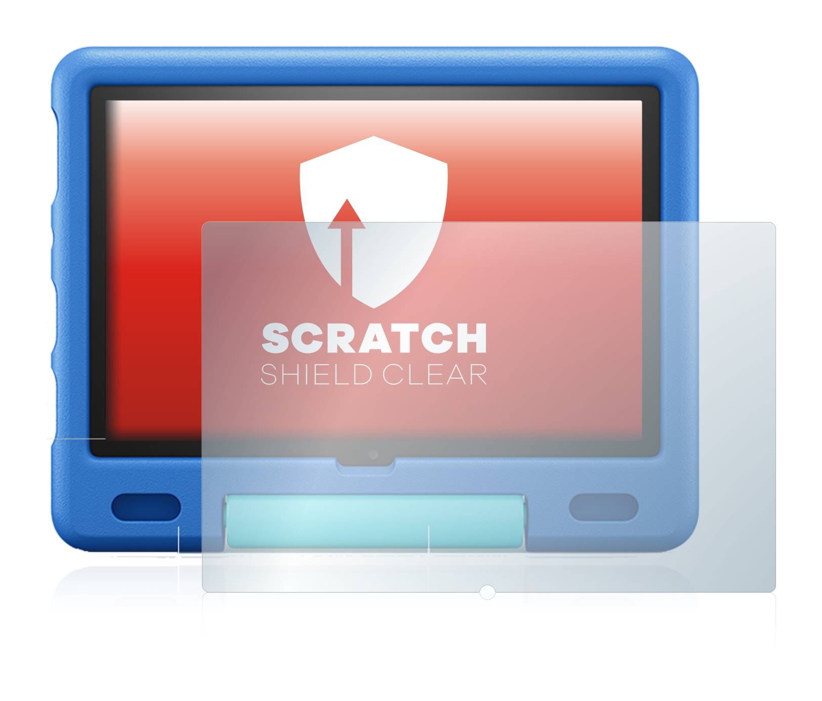 upscreen Schutzfolie für Amazon Fire HD 10 Kids Edition 2021 (11. Gen.) Kratzschutz Anti-Fingerprint Klar