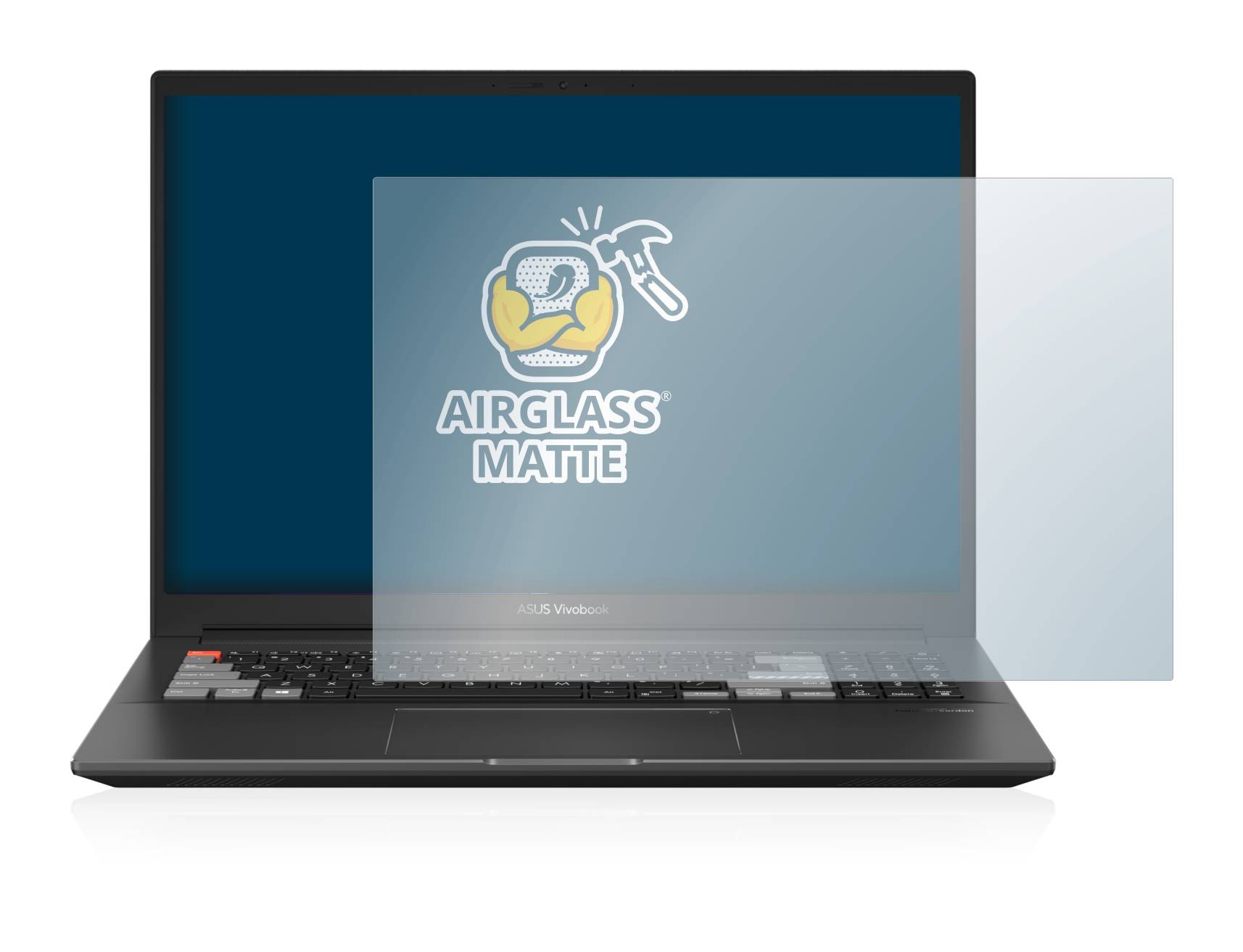 BROTECT AirGlass Matte Schutzglas Folie für Asus VivoBook Pro 16X