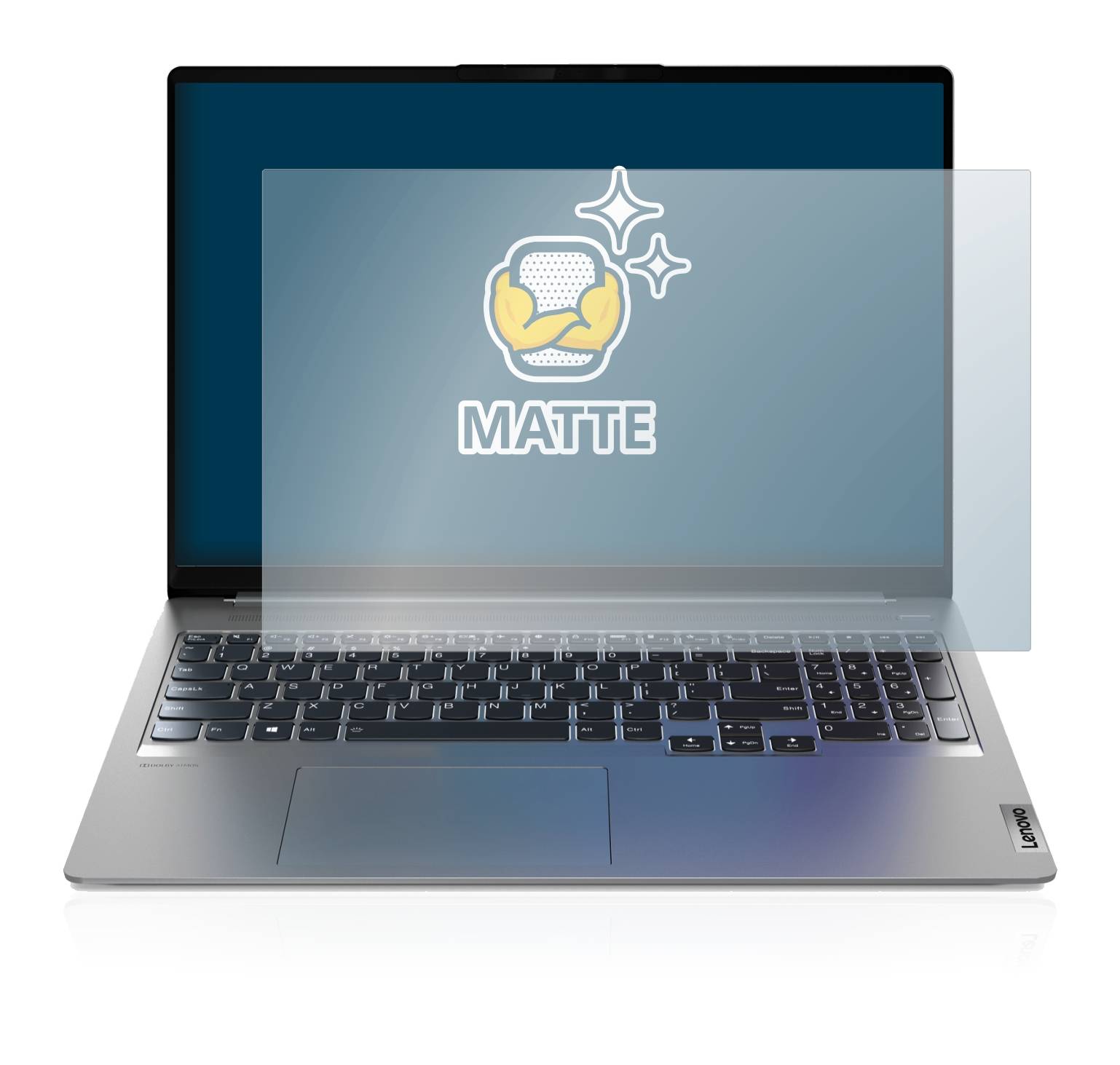 BROTECT Schutzfolie für Lenovo IdeaPad 5 Pro 16" (6. Gen.) Folie Matt Entspiegelt