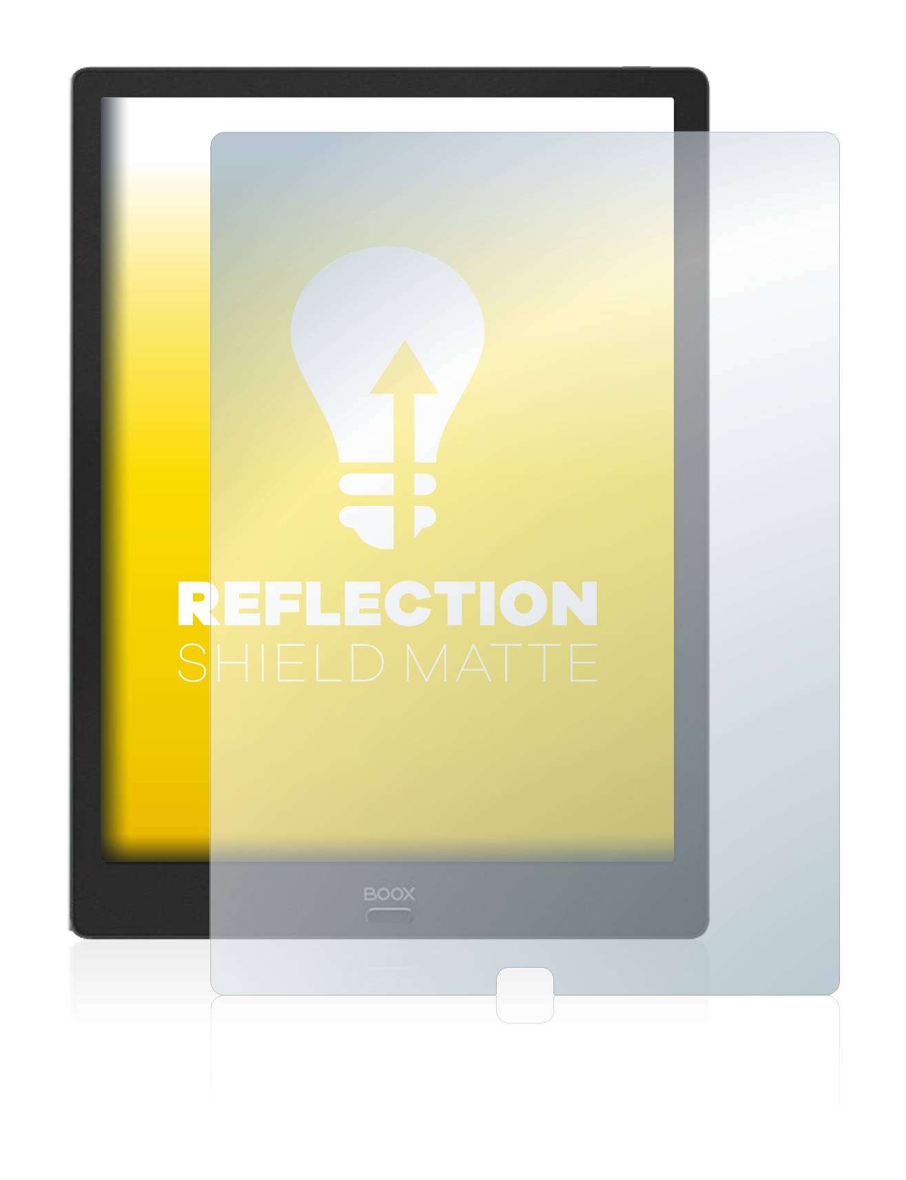 upscreen Reflection Shield Matte Premium Displayschutzfolie für Onyx Boox Max Lumi