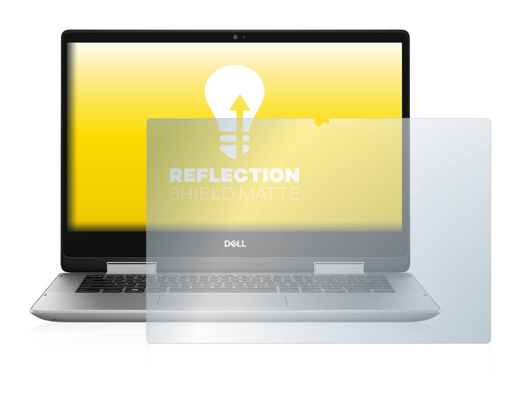 upscreen Reflection Shield Matte Premium Displayschutzfolie für Dell Inspiron 14 5000