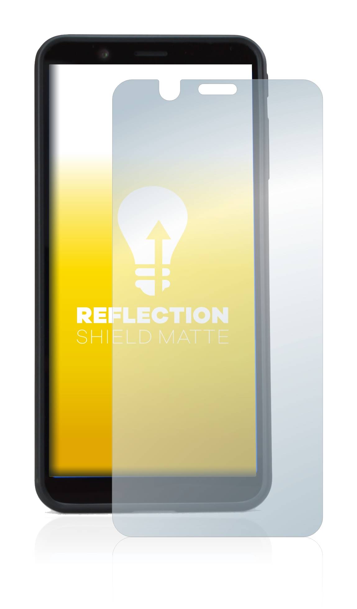 upscreen Schutzfolie für Shift Shift6mq Folie Matt Entspiegelt Anti-Reflex