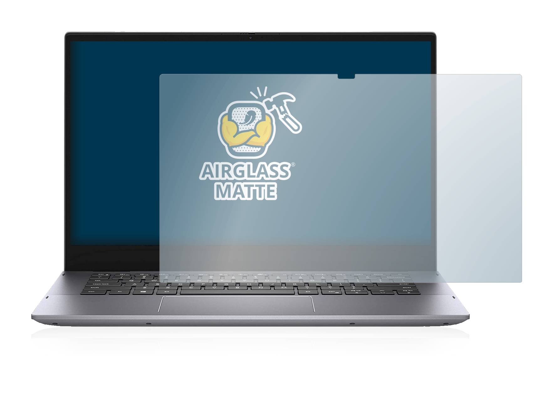 BROTECT AirGlass Matte Schutzglas Folie für Dell Inspiron 14