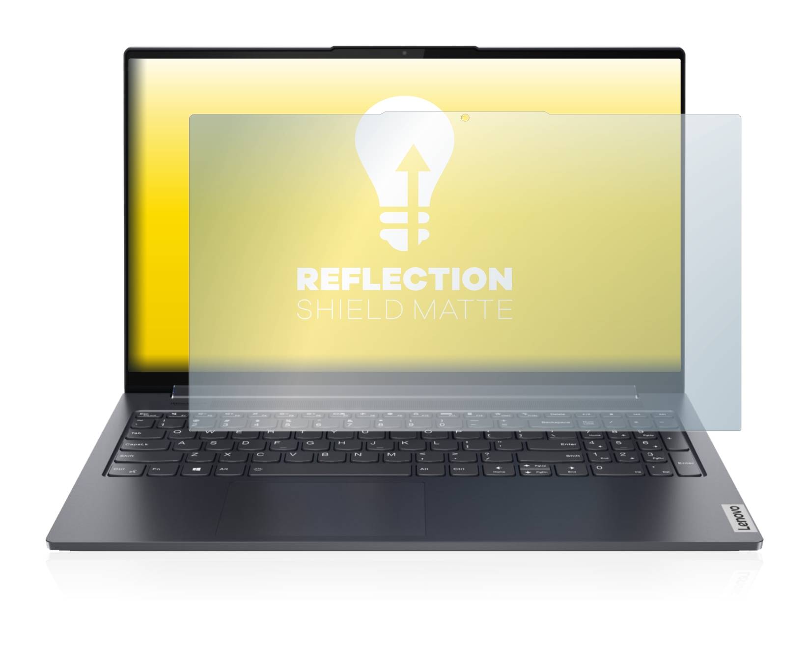 upscreen Reflection Shield Matte Premium Displayschutzfolie für Lenovo Yoga 7