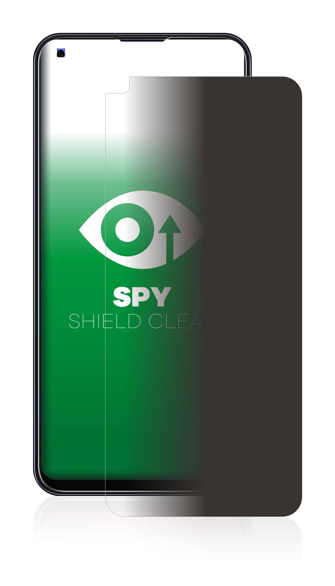 upscreen Blickschutzfolie für ZTE Blade V2020 5G Anti-Spy Privacy Blaulichtschutz Sichtschutzfolie