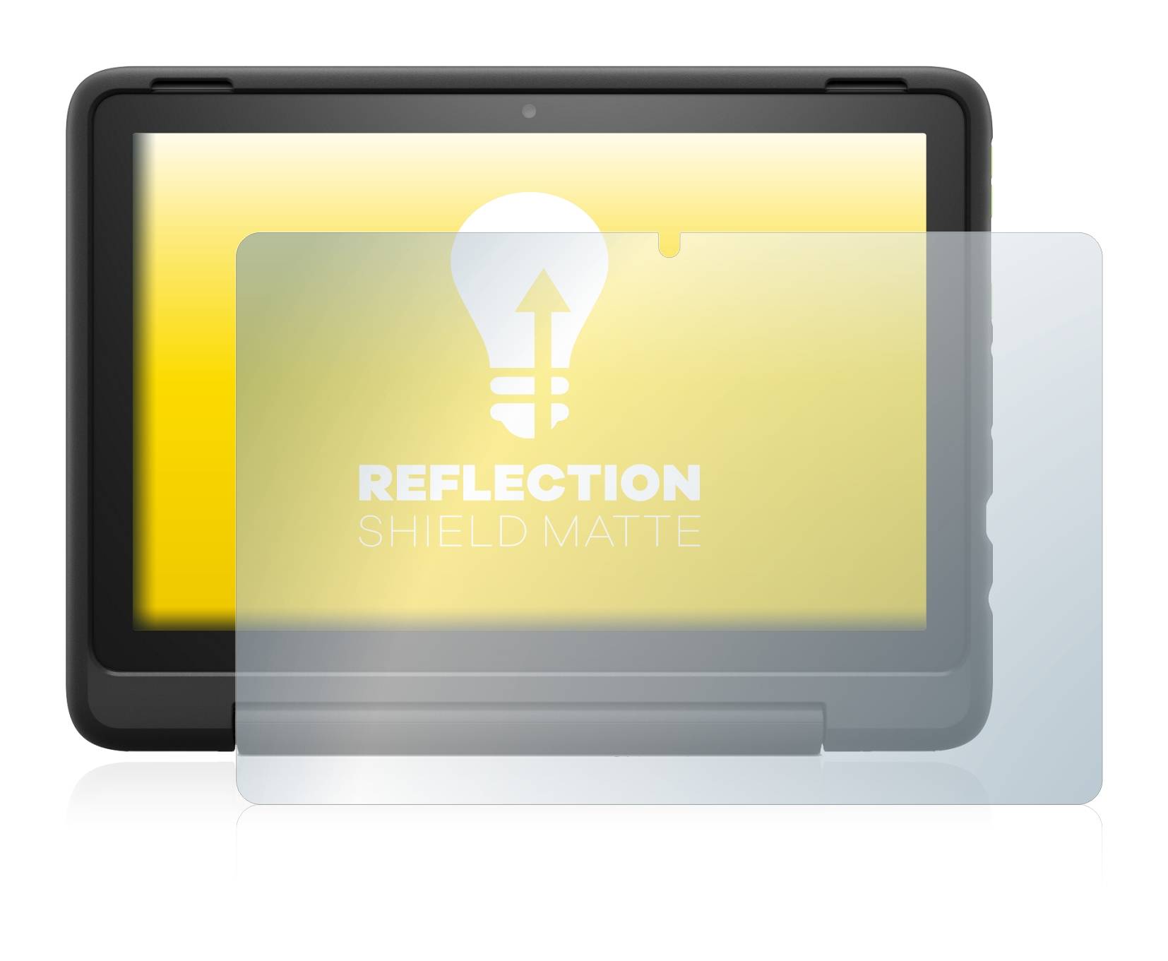 upscreen Reflection Shield Matte Premium Displayschutzfolie für Amazon Fire HD 10 Kids Pro