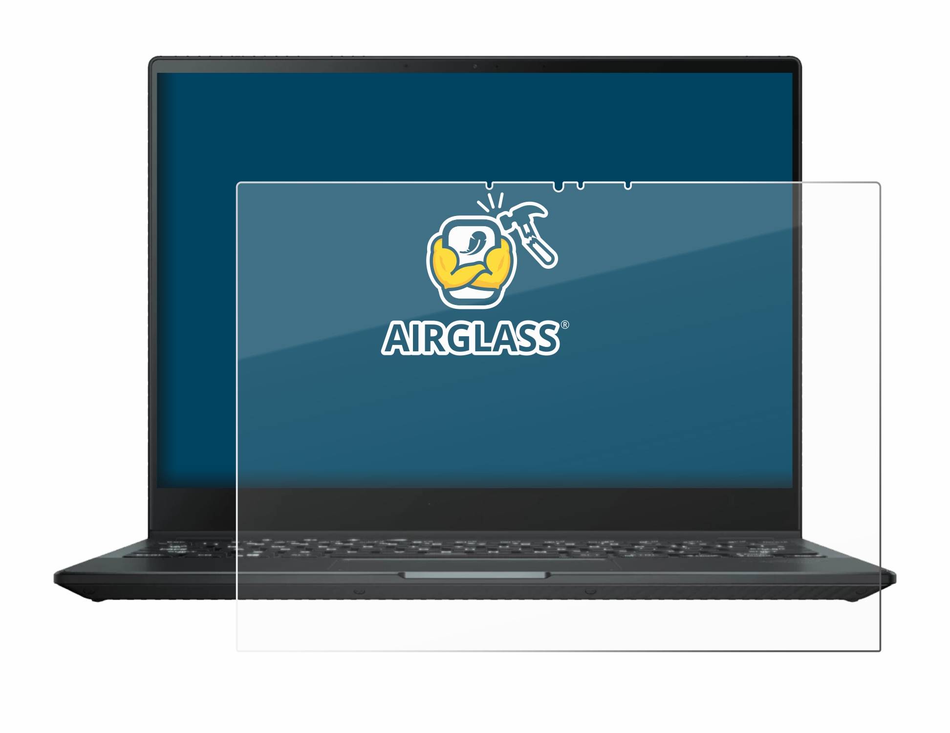 BROTECT AirGlass Schutzglas Folie für Asus Rog Flow X13