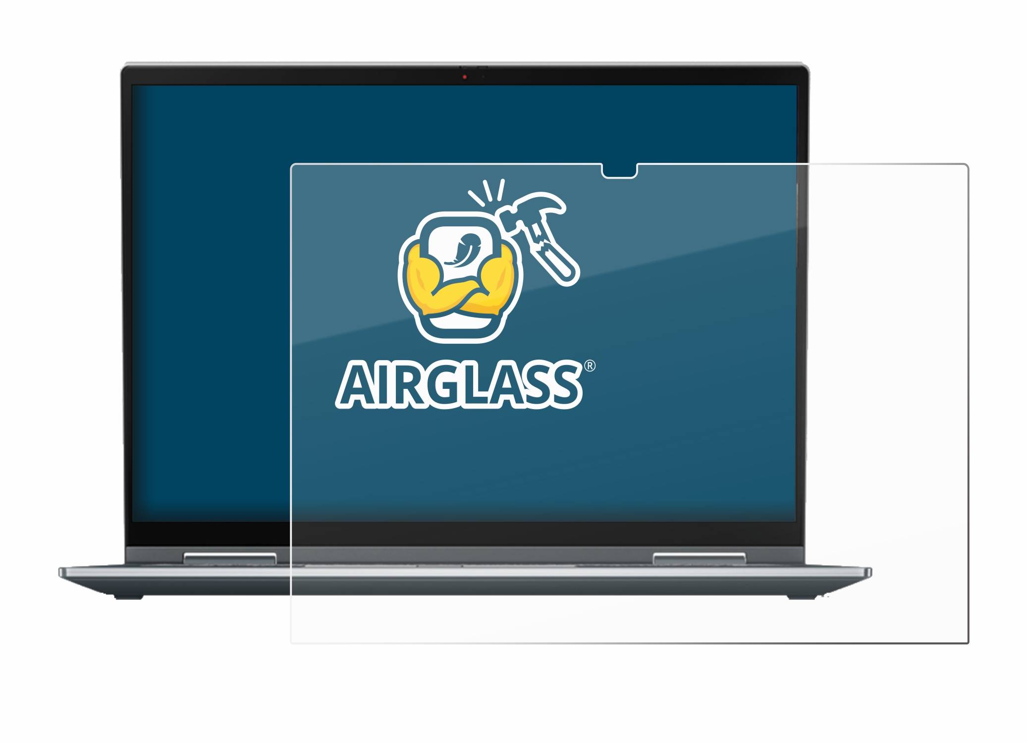 BROTECT AirGlass Schutzglas Folie für Lenovo ThinkPad X1 Yoga (6.